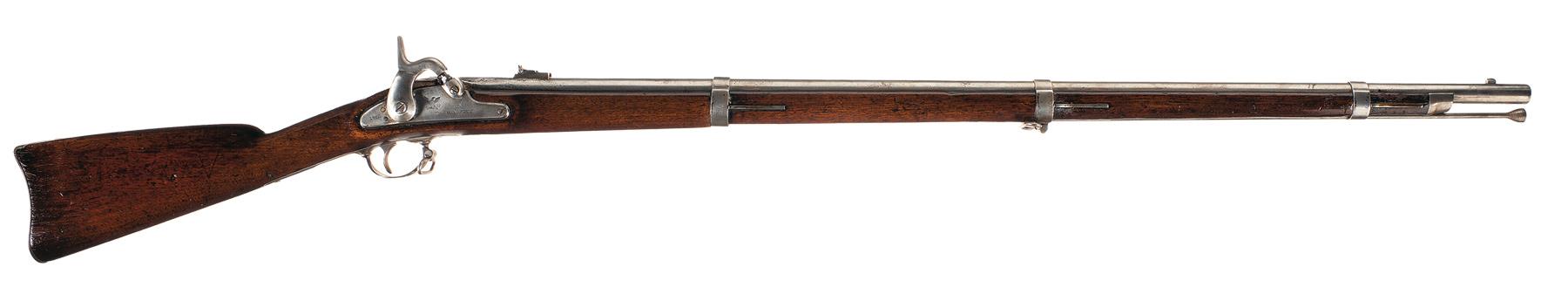 Civil War U.S. Springfield Model 1861 Percussion Rifle Musket | Rock ...