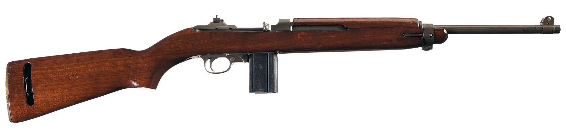 Outstanding Us Winchester M1 Semi Automatic Carbine Rock Island Auction 