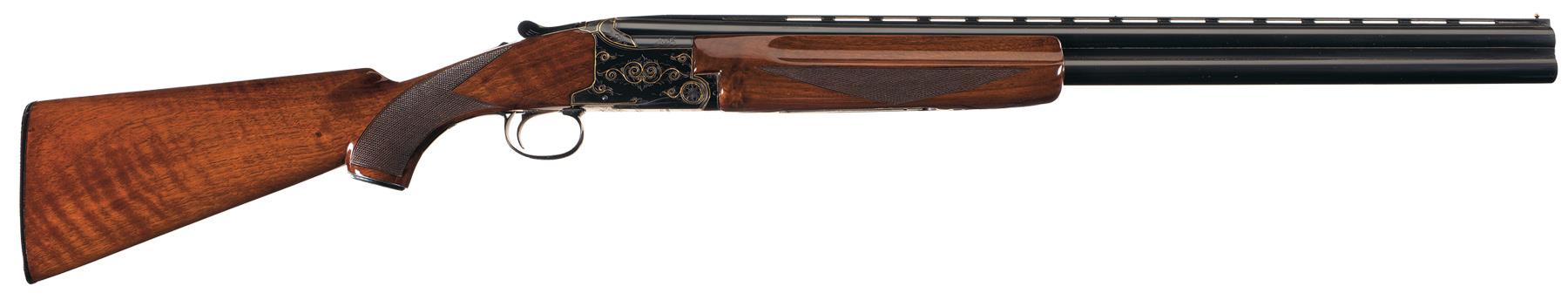 Custom Winchester Model 101 Over/Under Embellished Skeet Shotgun | Rock ...