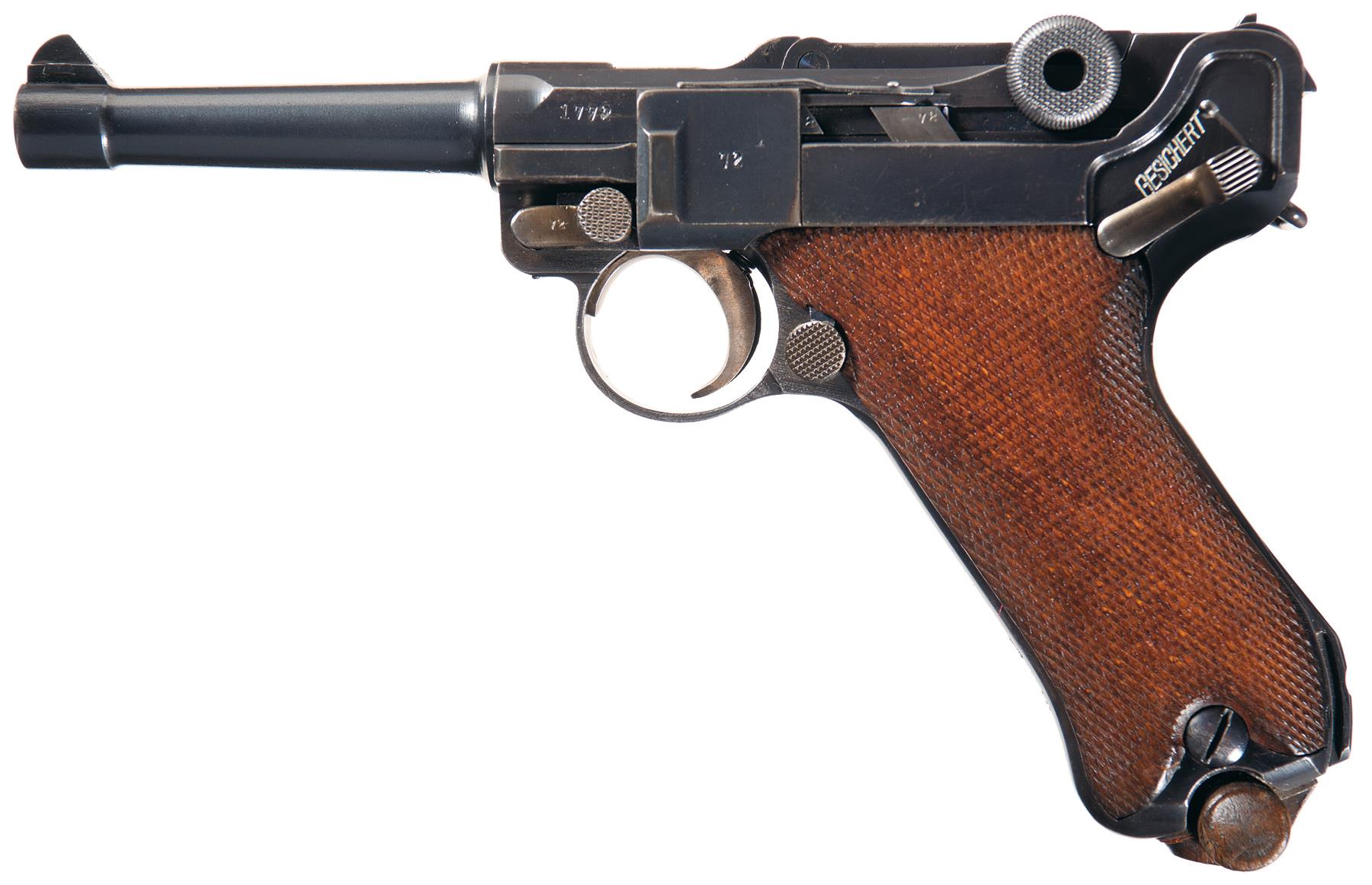 DWM 1920 Police Rework Luger Semi-Automatic Pistol | Rock Island Auction