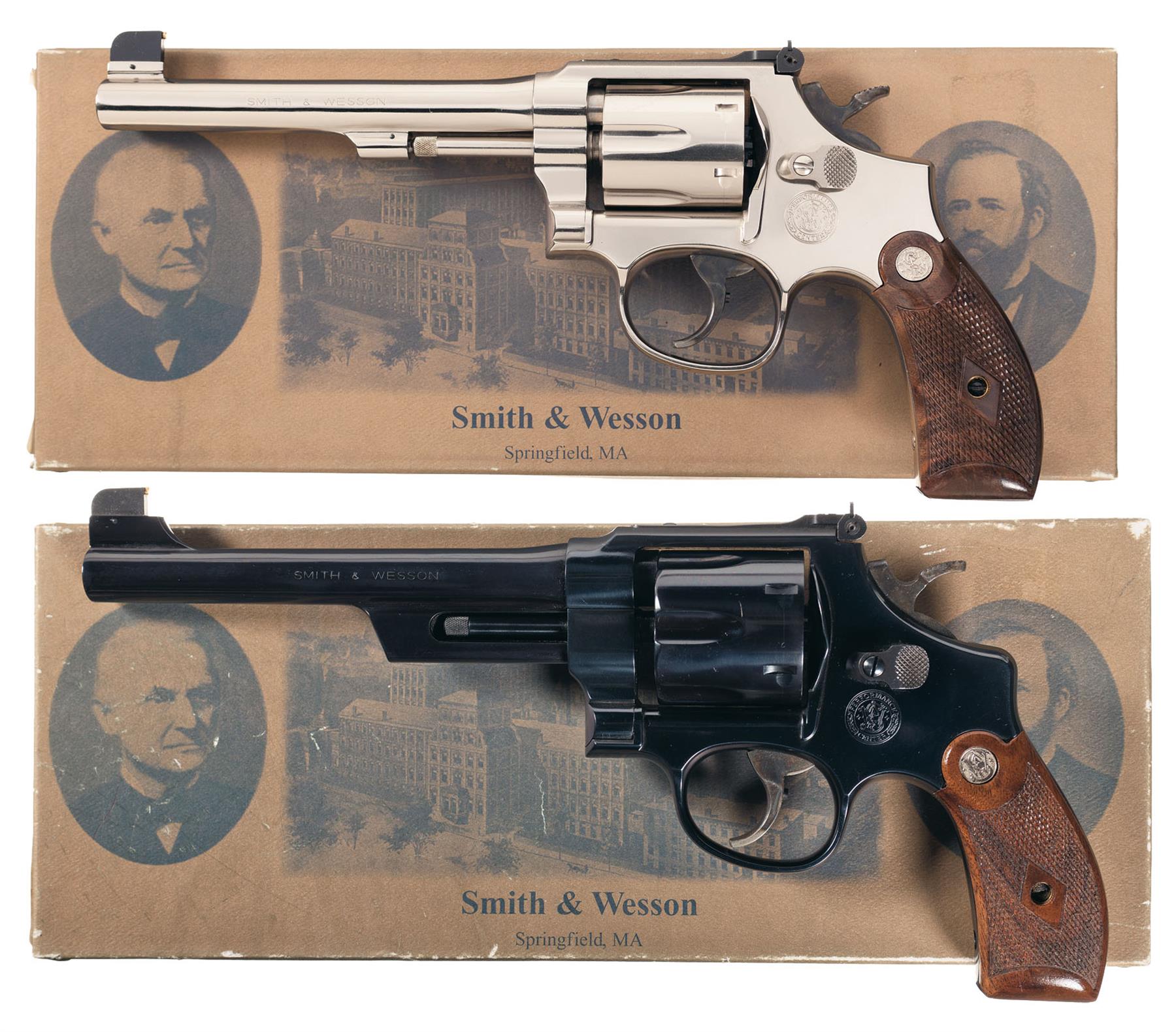 Two Boxed Smith & Wesson Heritage Series Revolvers Rock Island Auction