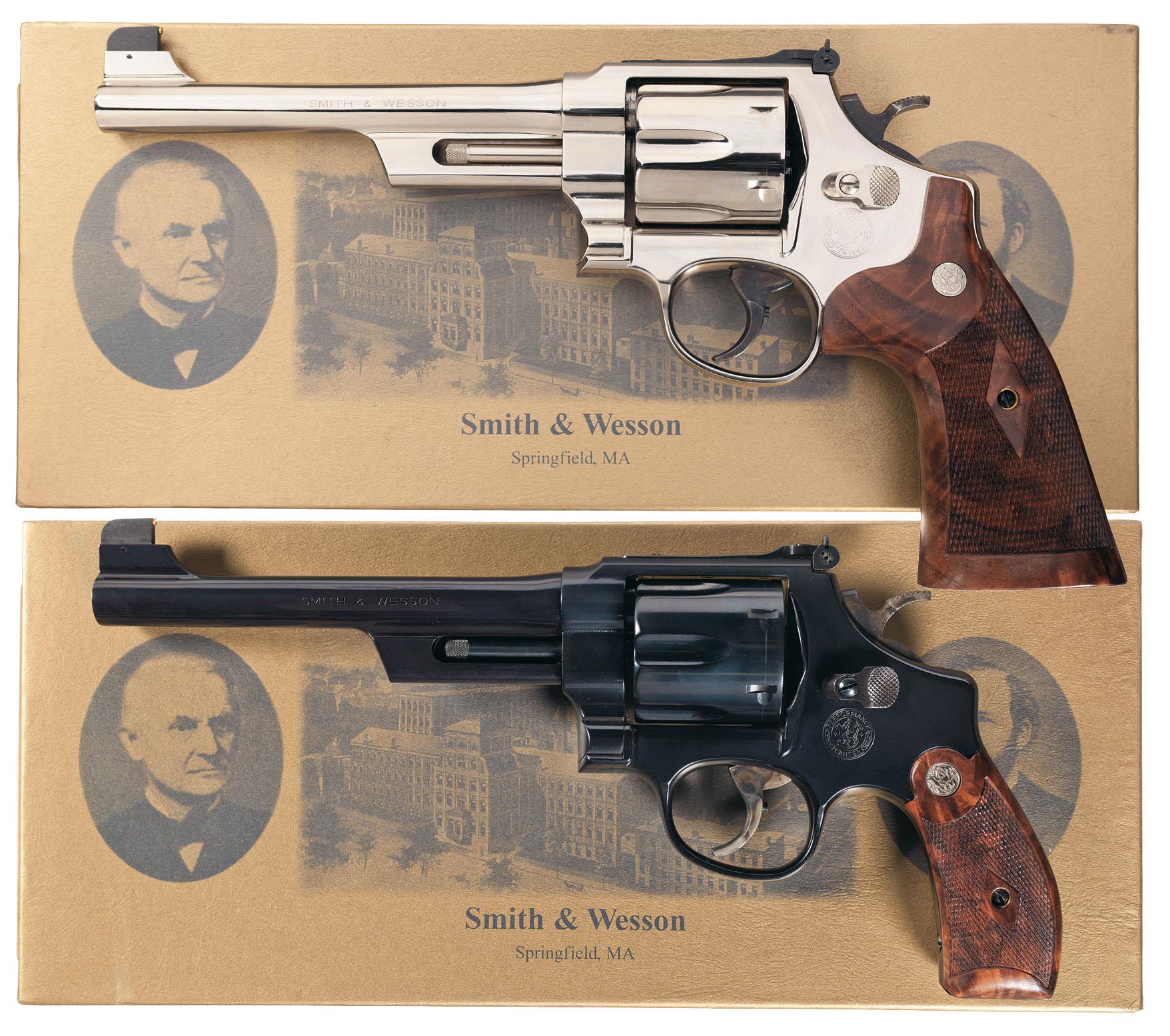 Two Boxed Smith & Wesson Heritage Series 29-9 DA Revolvers