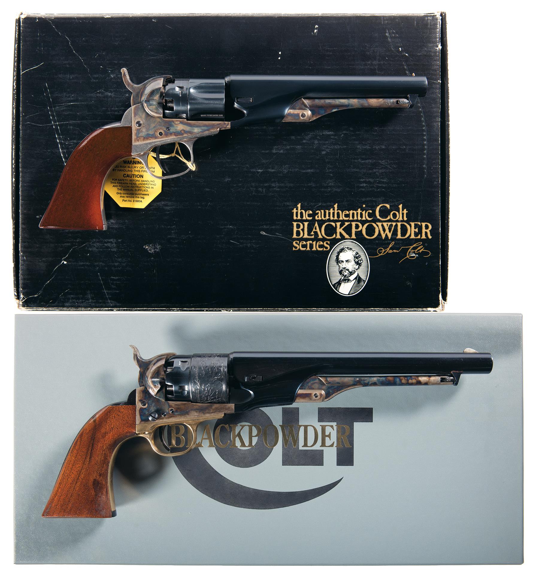 Two Colt Black Powder Revolvers | Rock Island Auction