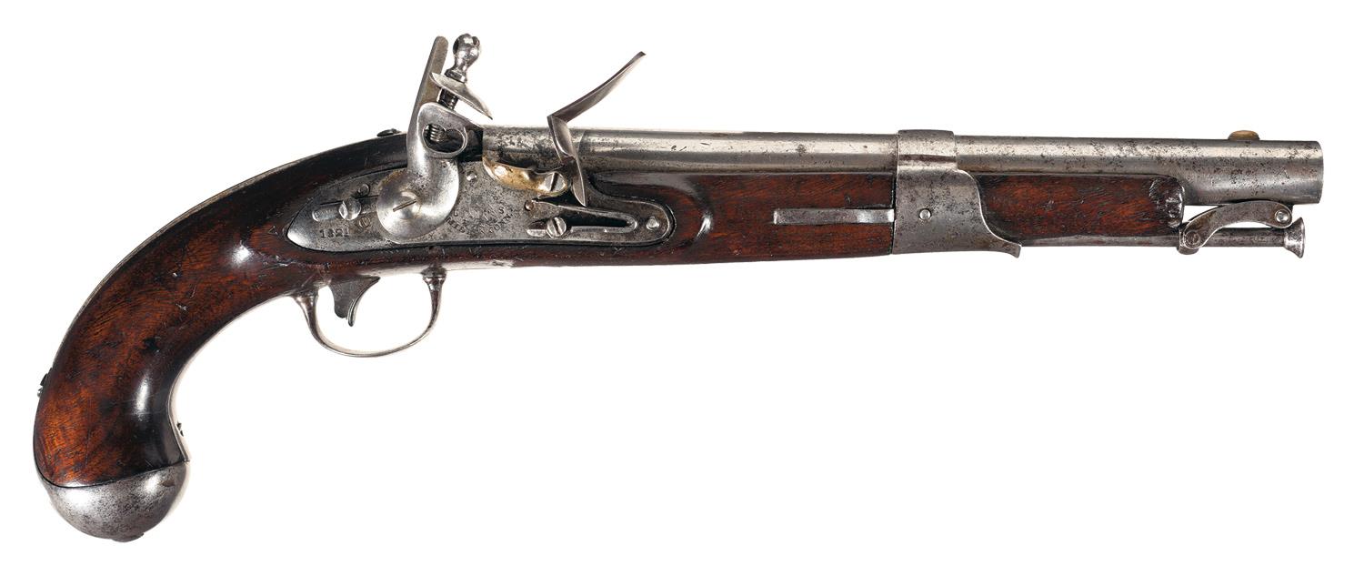 U.S. Simeon North Model 1819 Flintlock Pistol | Rock Island Auction