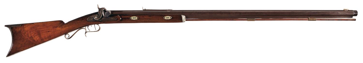 Rare H.E. Dimick St. Louis Percussion Rifle | Rock Island Auction