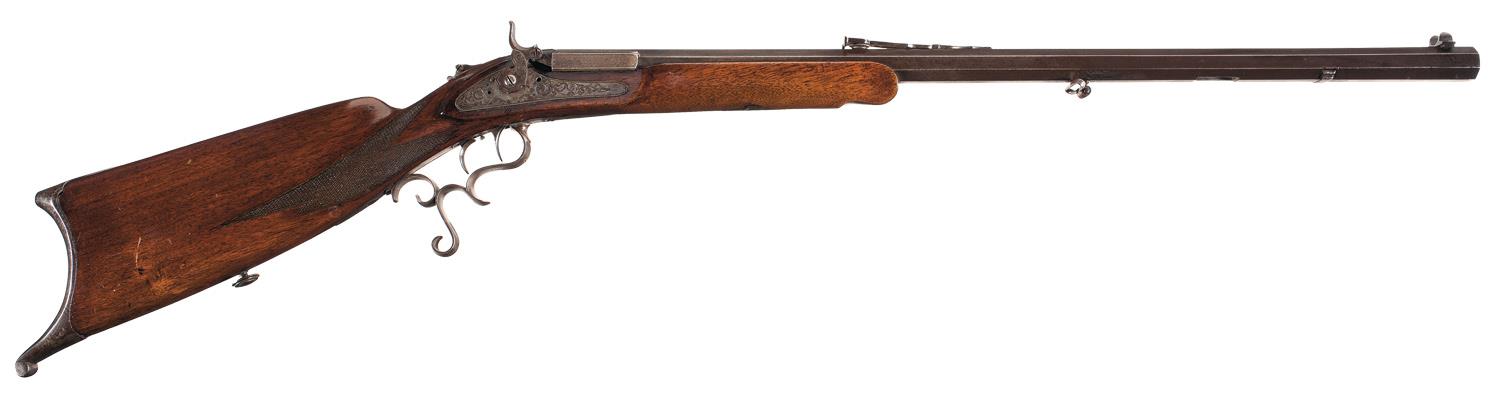 German E. Triebel 'Zimmer Schuetzen' Parlor Rifle | Rock Island Auction