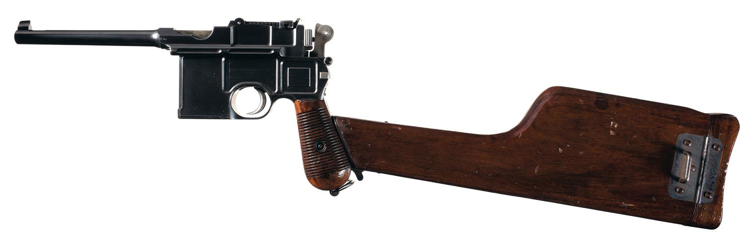 Mauser 1896 Pistol 763 Mm Mauser Auto Rock Island Auction 8206