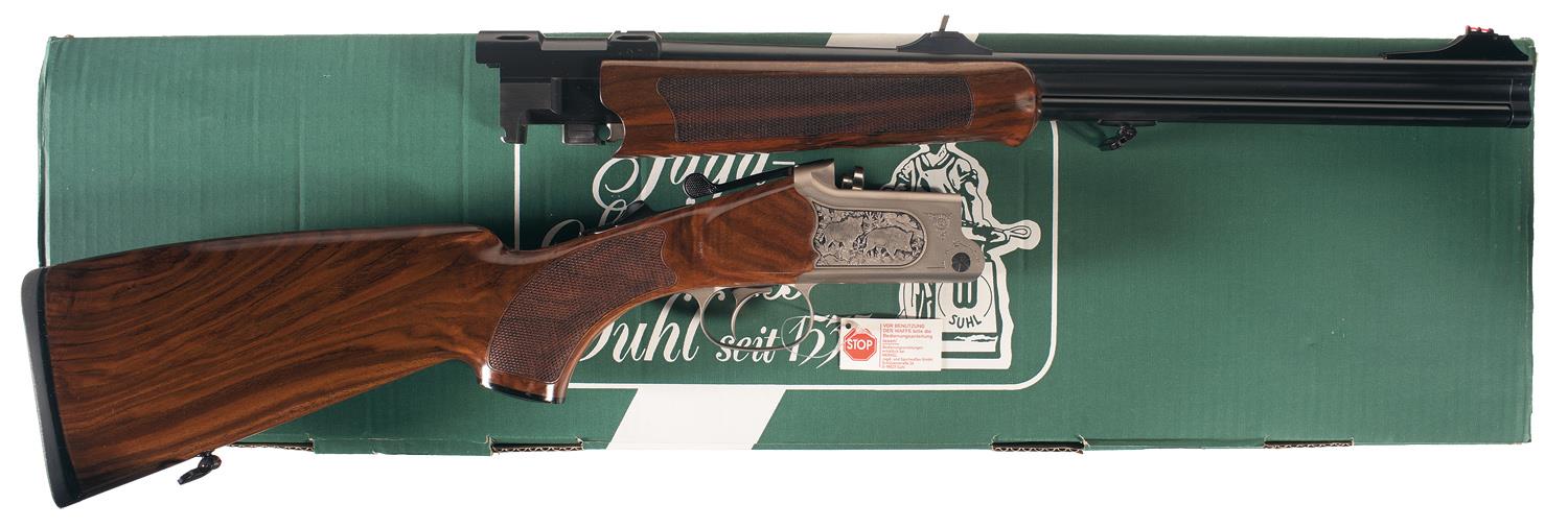 Engraved Merkel Model B3 Over/Under Rifle with Box | Rock Island Auction