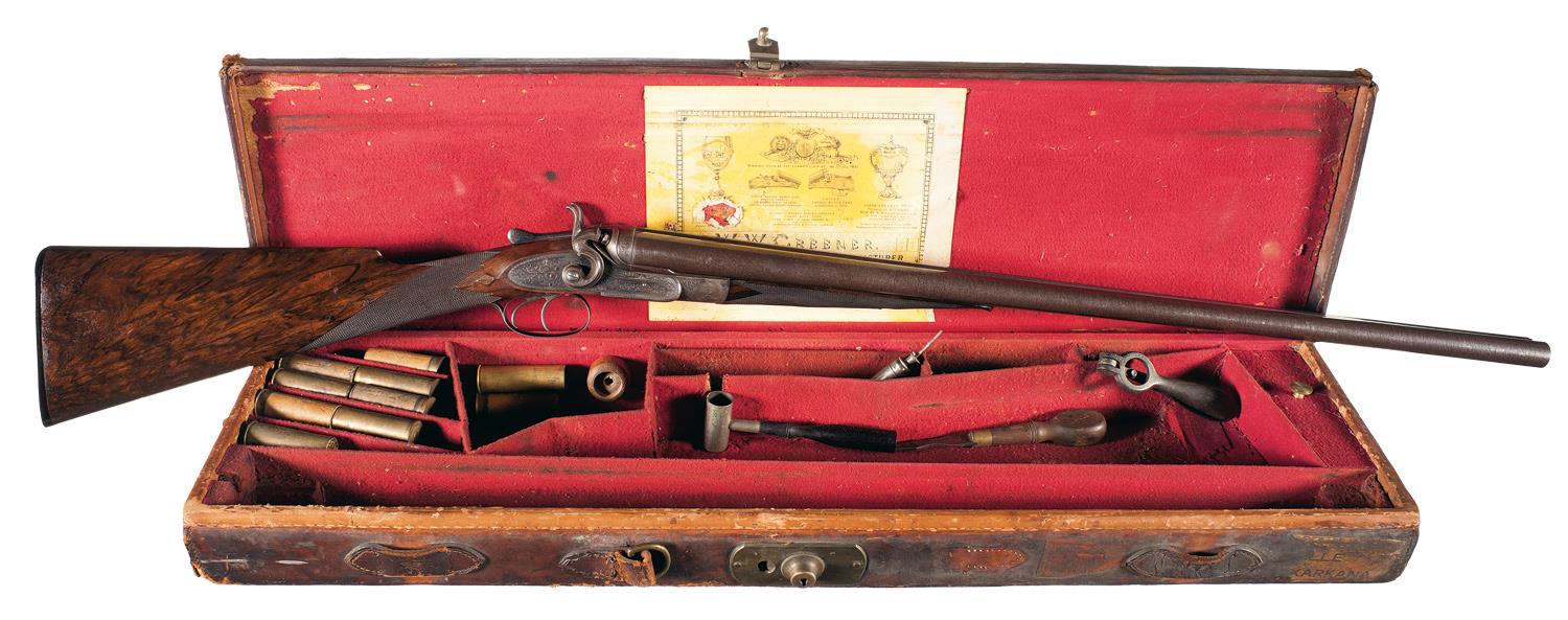 Antique ww greener shotguns