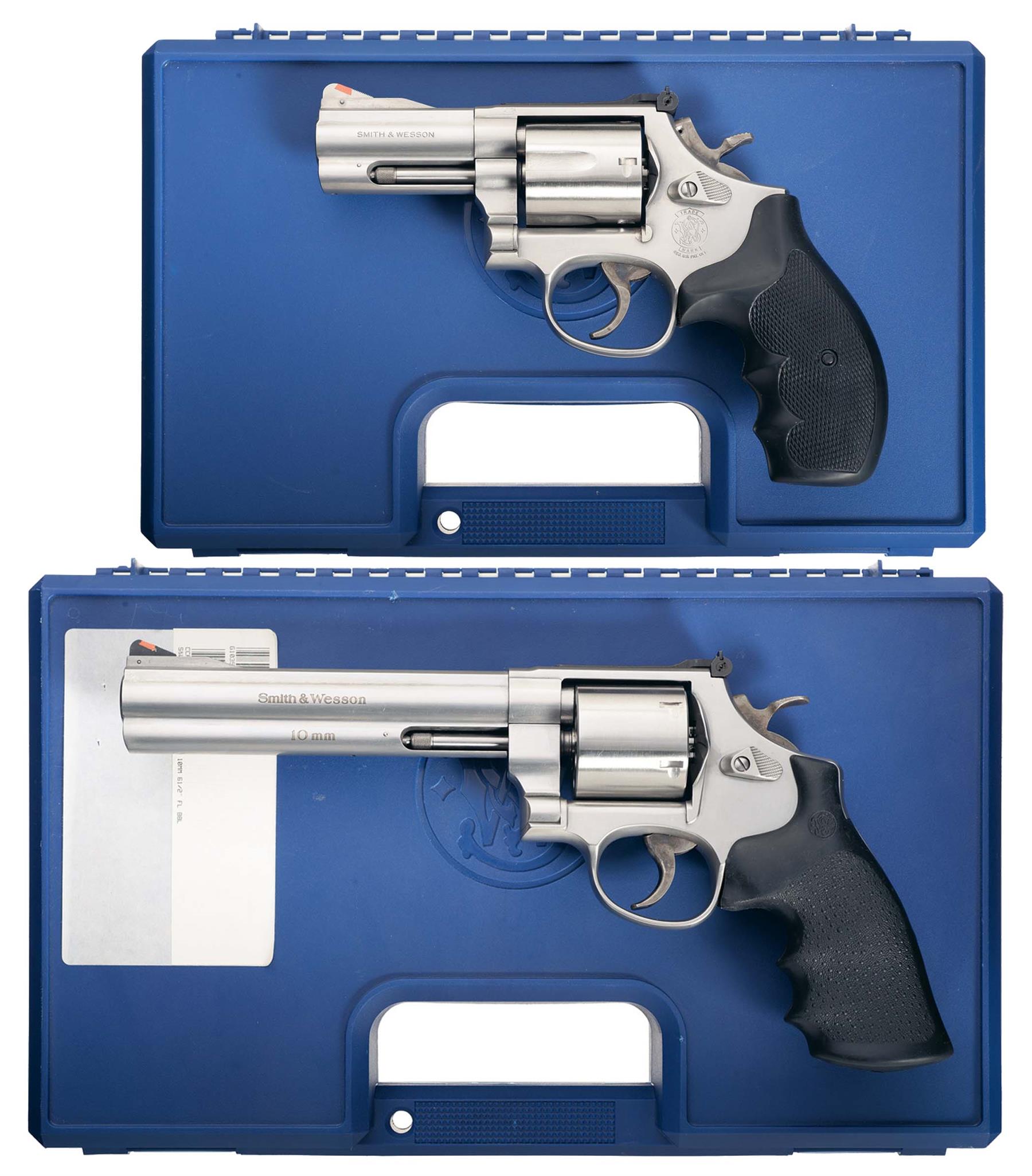 Two Cased Smith & Wesson Revolvers | Rock Island Auction