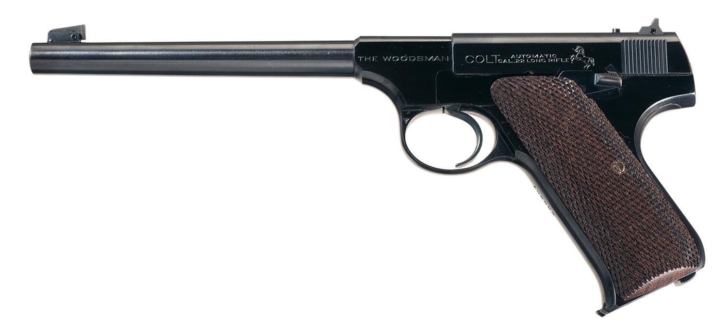 Colt Woodsman First Series Target Model Semi-Automatic Pistol