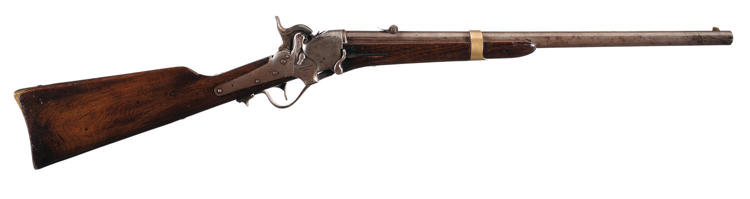 Rare Sharps Model 1851 Box Lock Carbine | Rock Island Auction