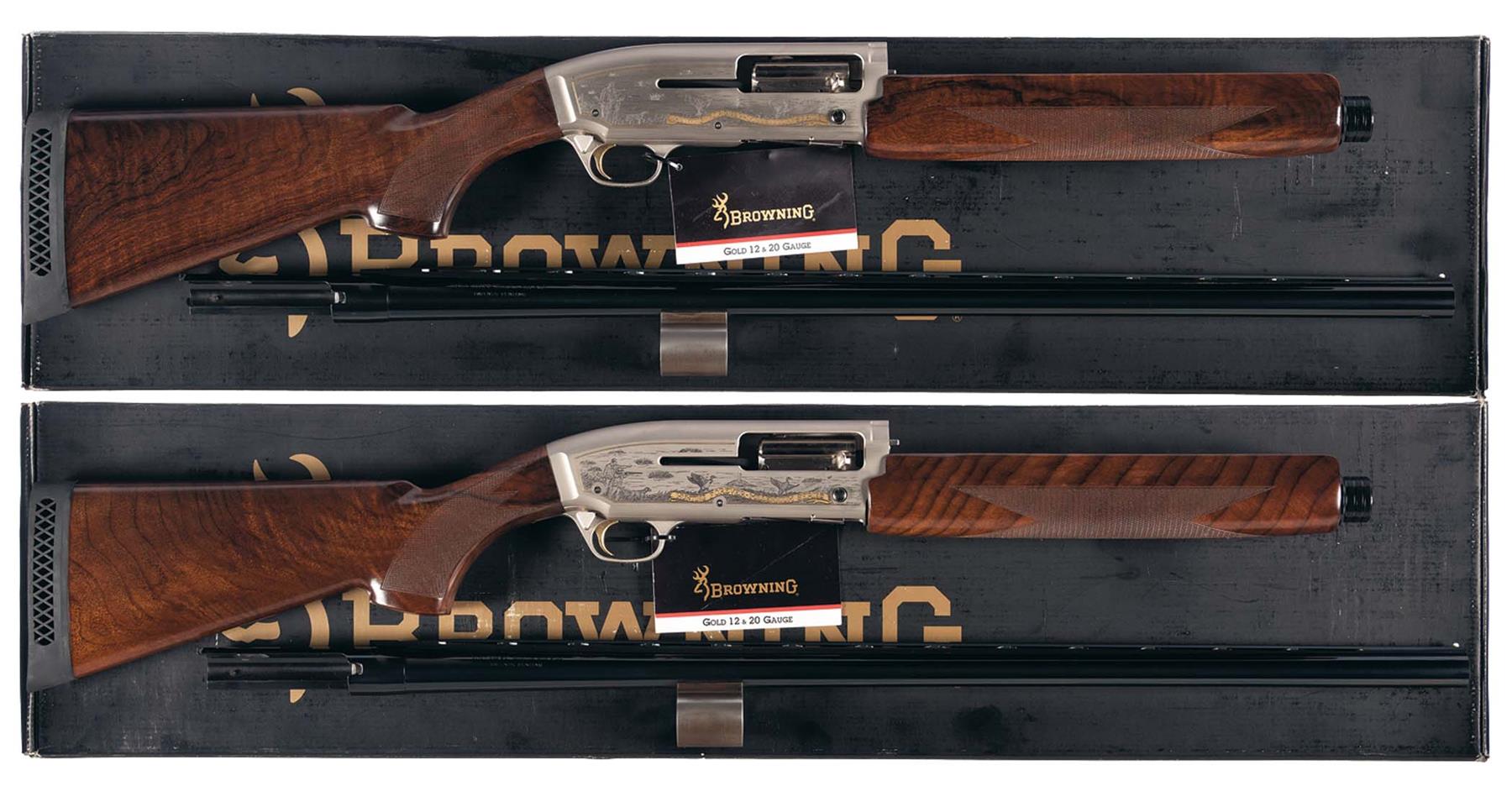 Two Boxed Browning Gold Hunting Forever Millennium Semi-Automati | Rock ...