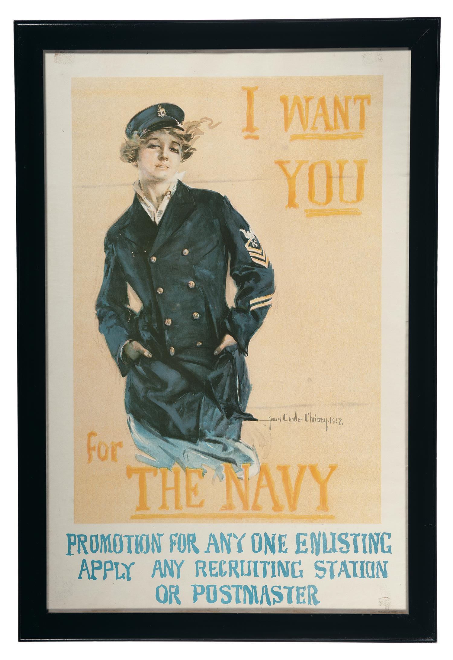 WWI U.S. Navy Recruiting Poster | Rock Island Auction