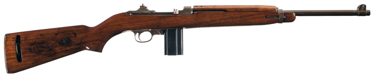 Us Winchester M1 Semi Automatic Carbine With Sling Rock Island Auction 