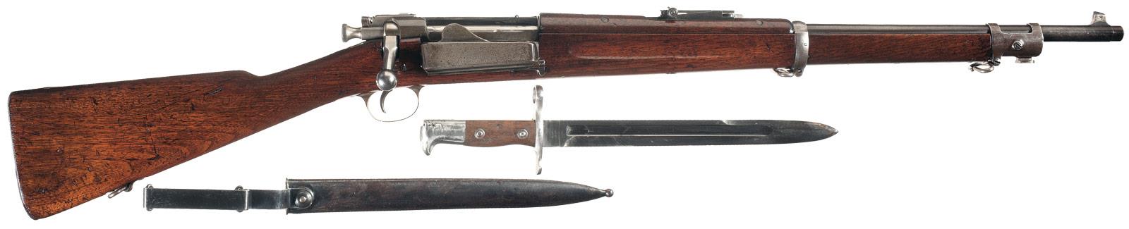 U.S. Springfield Model 1899 Constabulary Carbine with BayonetIntended for u...