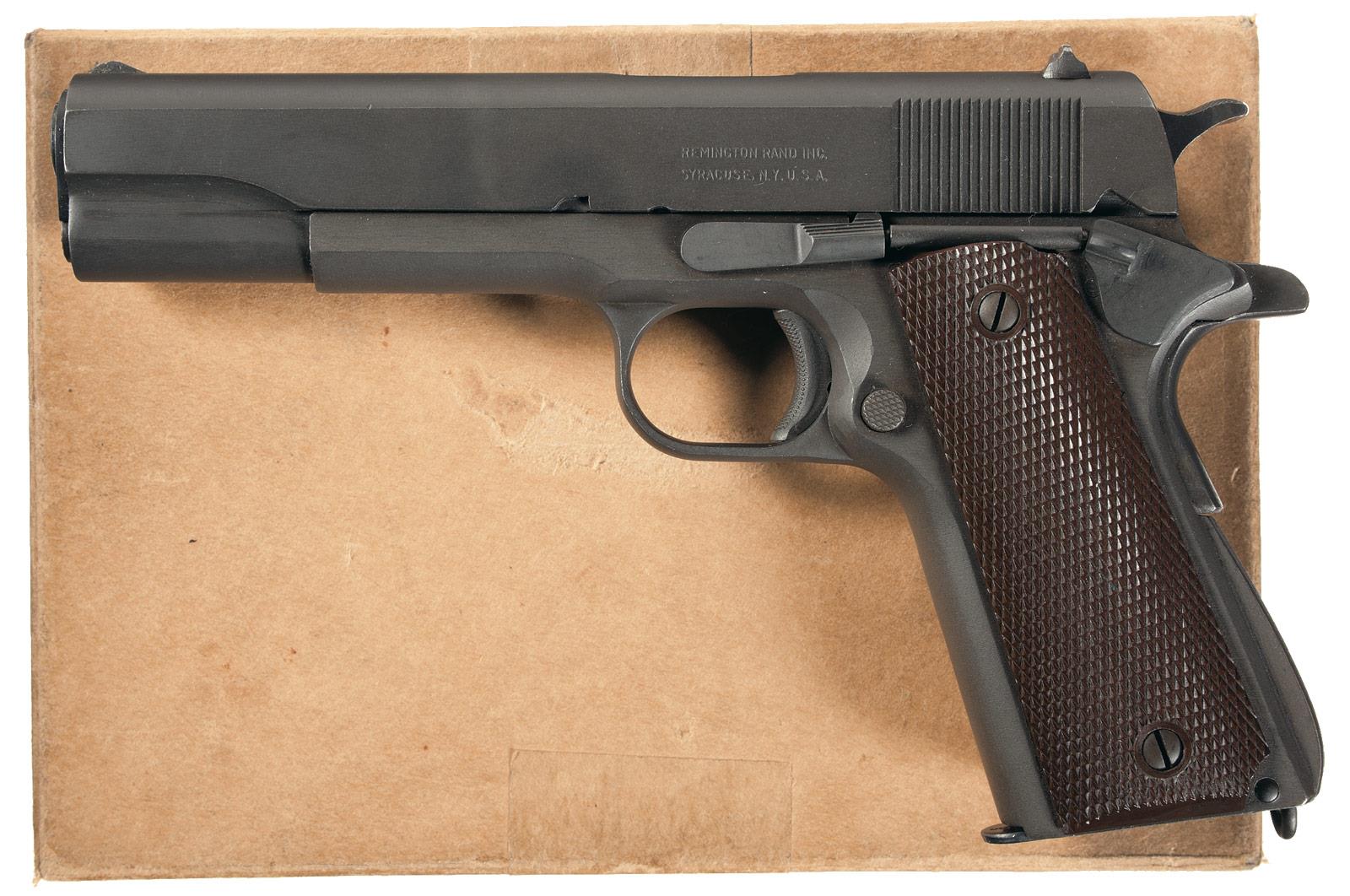 Remington Rand 1911a1 Pistol 45 Acp Rock Island Auction 8807