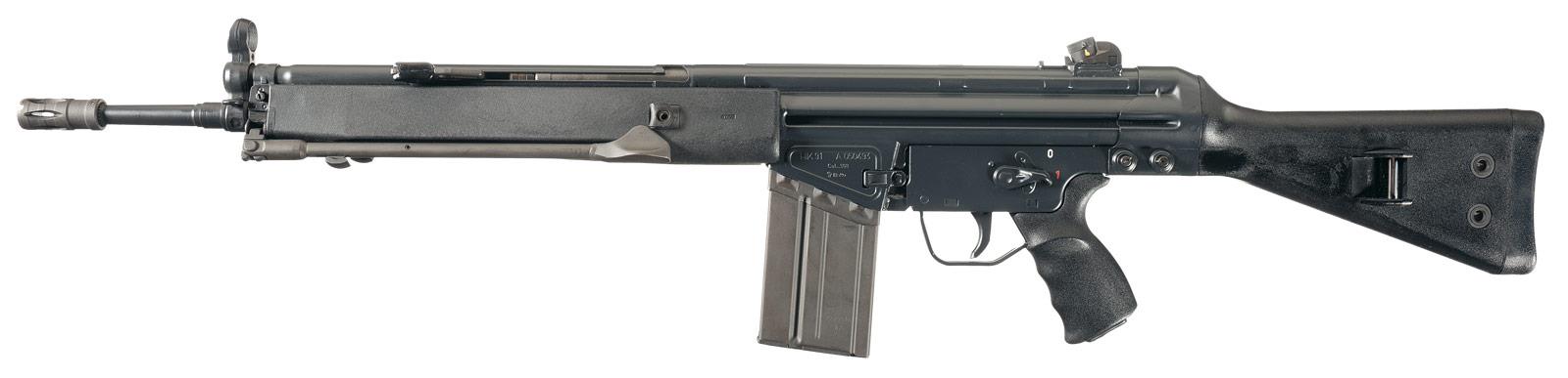 Pre-Ban Heckler & Koch HK91 Semi-Automatic Rifle with Bipod.