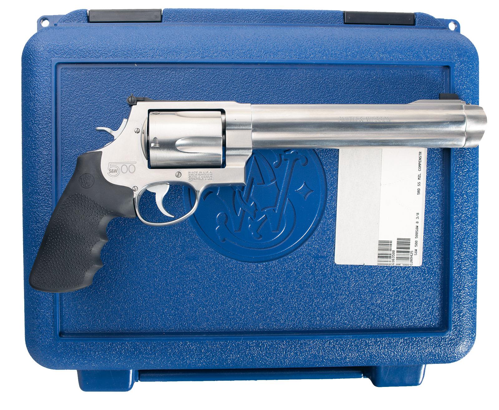 Smith & Wesson Model 500 Double Action Revolver with Case | Rock Island ...