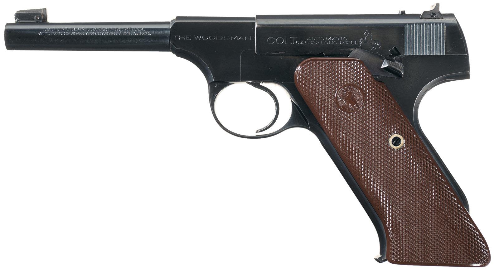 Colt Woodsman Pistol 22 LR | Rock Island Auction