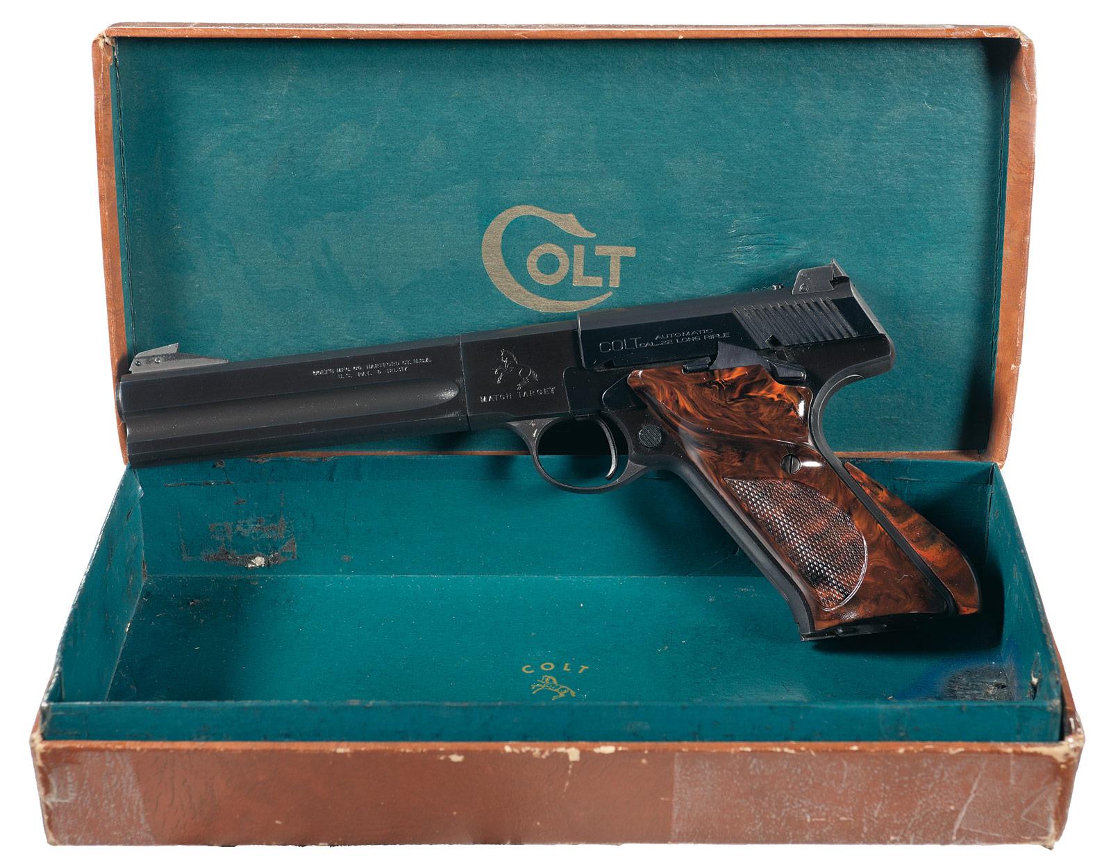 Colt Match Target Woodsman Pistol 22 LR | Rock Island Auction