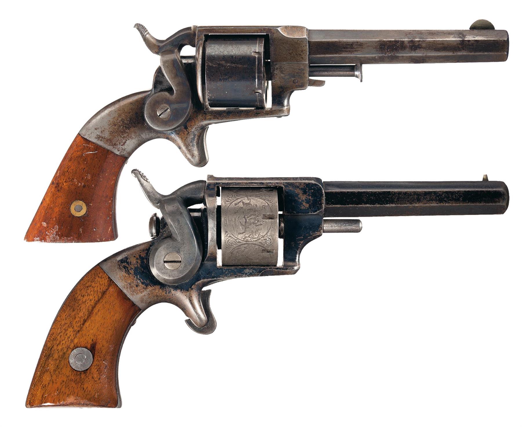 Two Side Hammer Rim Fire Revolvers Rock Island Auction
