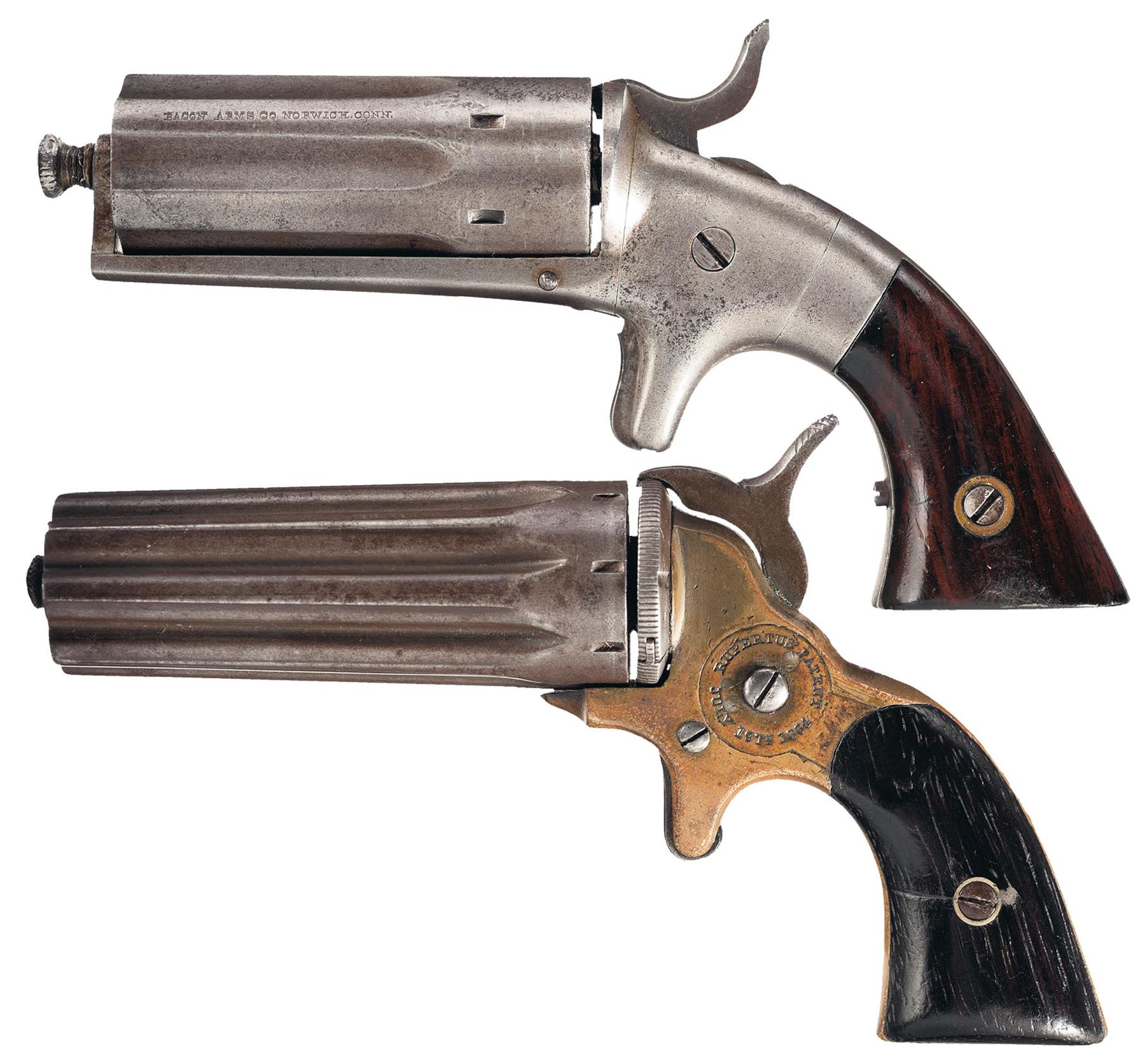 Two Pepperbox Revolvers | Rock Island Auction