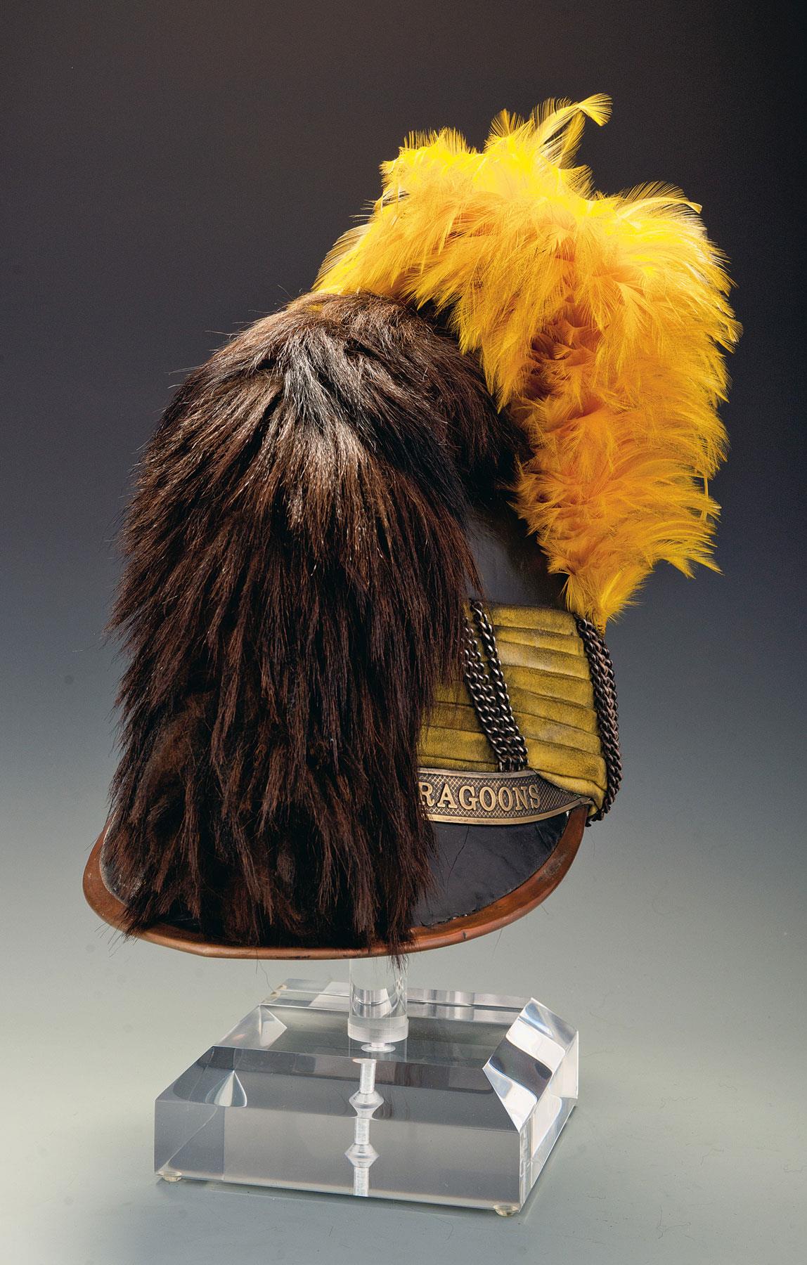 10th Light Dragoons Officer's Tarleton Style Helmet | Rock Island Auction