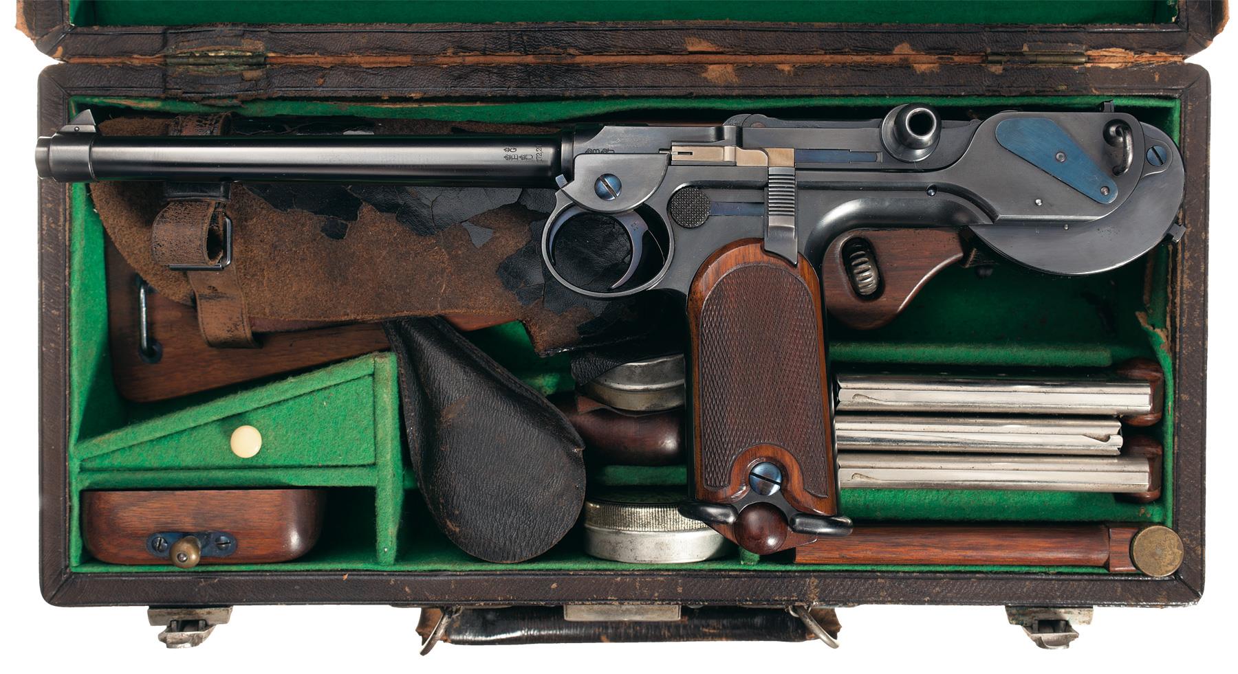 Borchardt 1893 Pistol 7.65 Borchardt Auto | Rock Island Auction