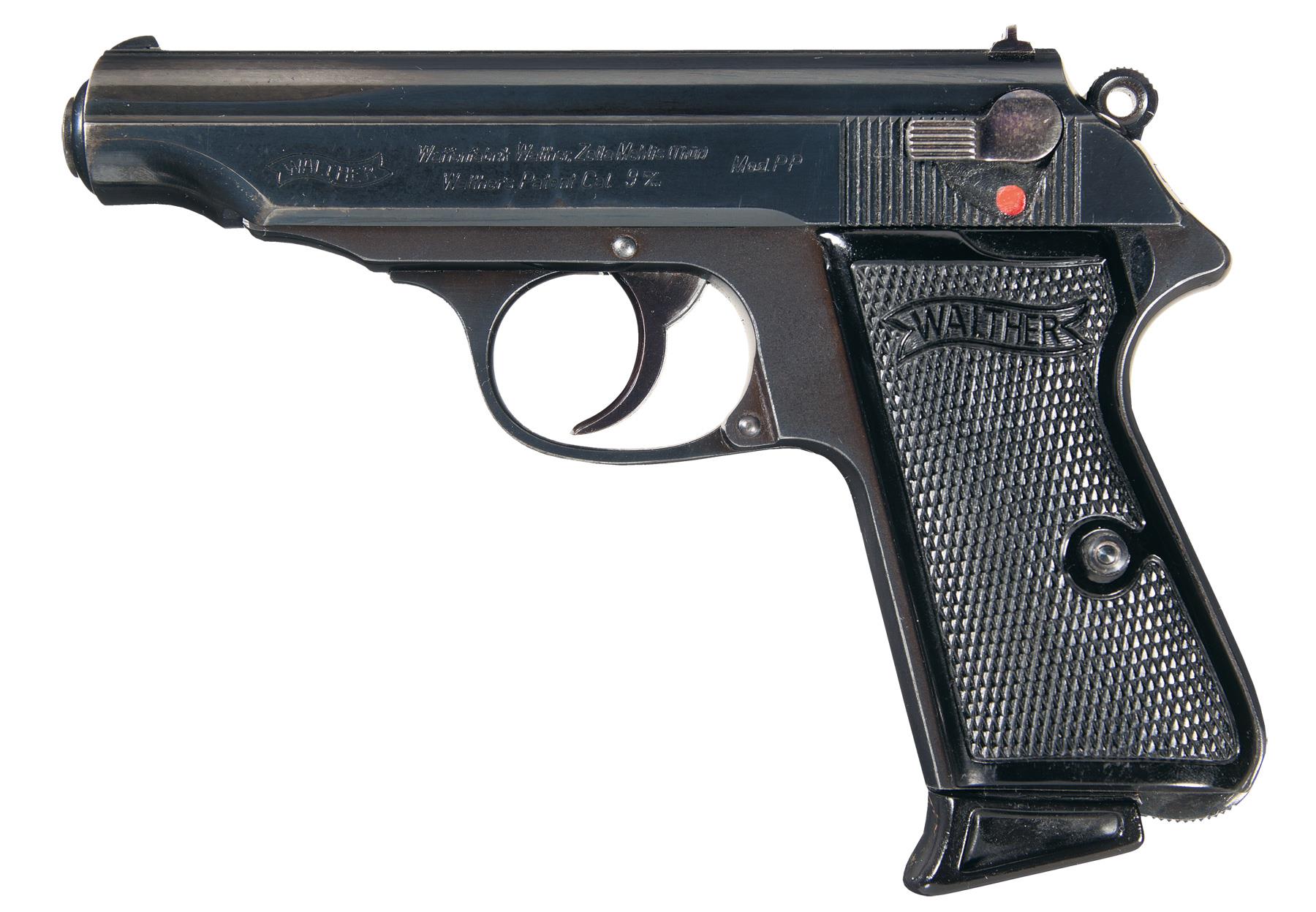 Walther PP Pistol 9 mm Kurtz (380 Auto) | Rock Island Auction