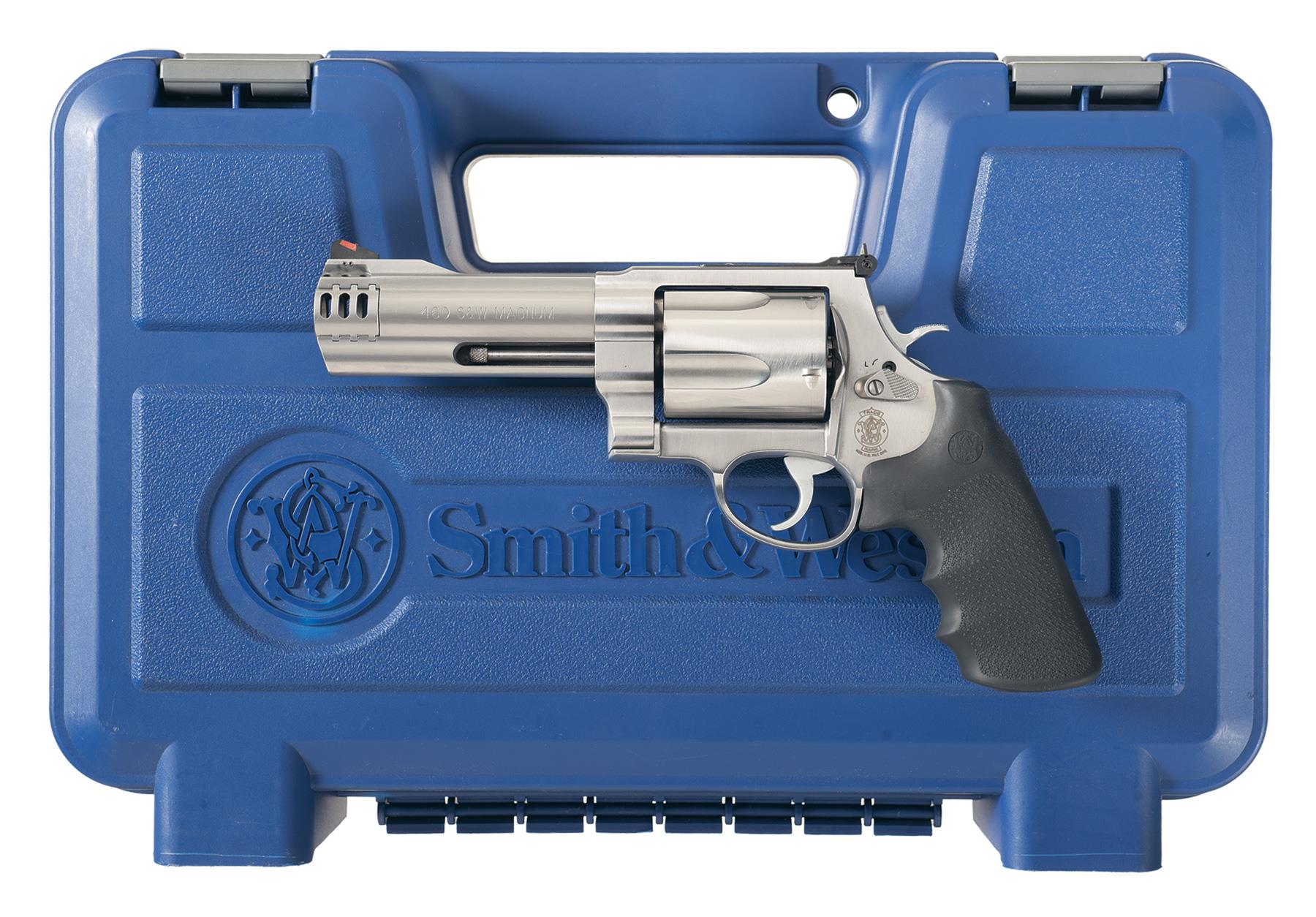 Smith & Wesson Model 460V Double Action Revolver with Case | Rock