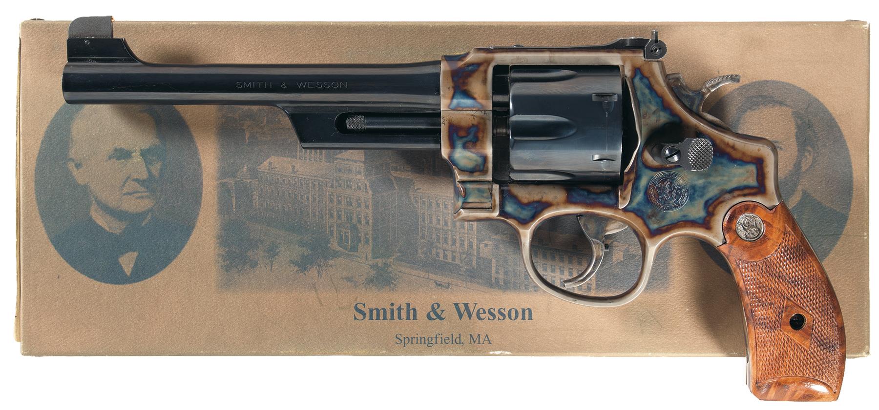 SMITH & WESSON リボルバー 黒 24時間価格 Smith & Wesson 24 Revolver 44 S&W special | Rock Island Auction