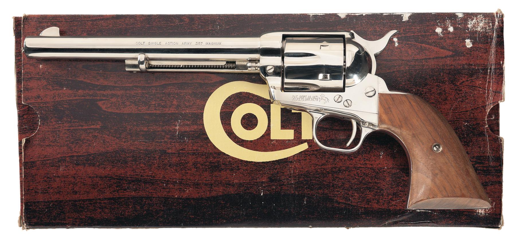 Colt Single Action Army Revolver 357 magnum | Rock Island Auction