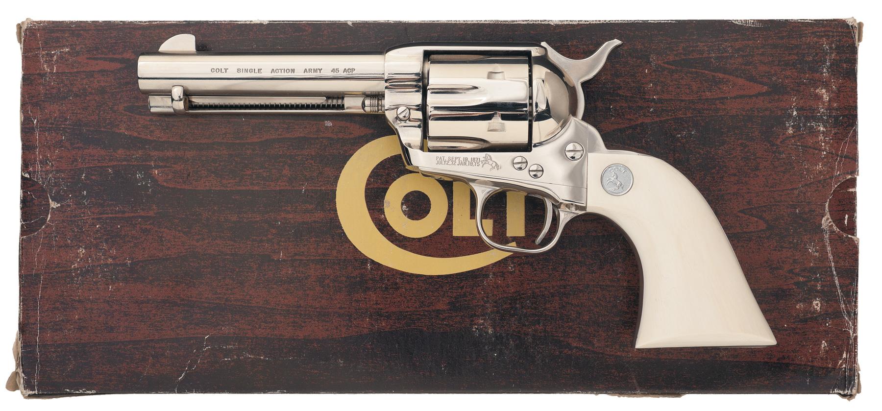Colt Single Action Army Revolver 45 ACP | Rock Island Auction