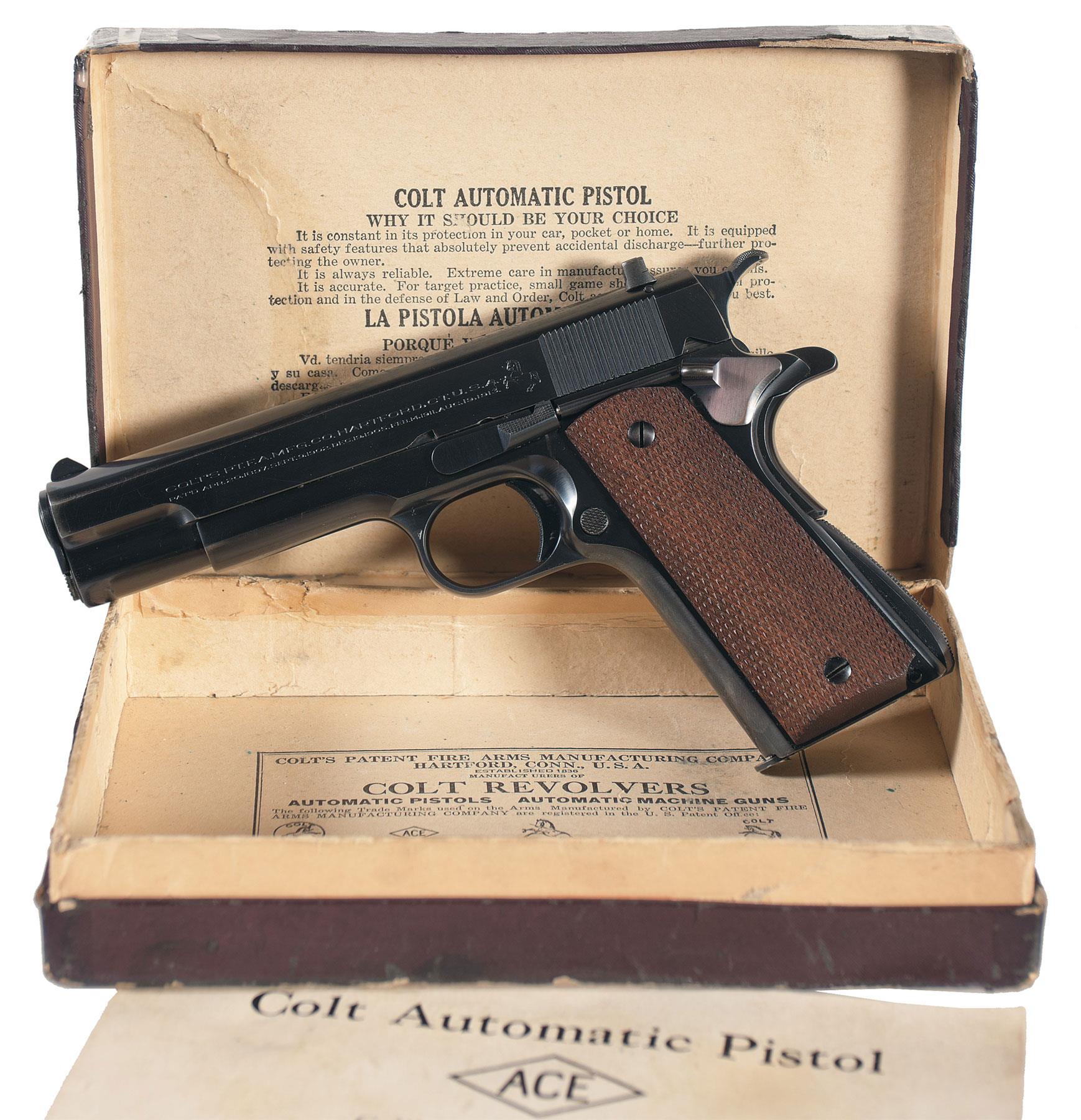 Colt Ace Pistol 22 LR | Rock Island Auction