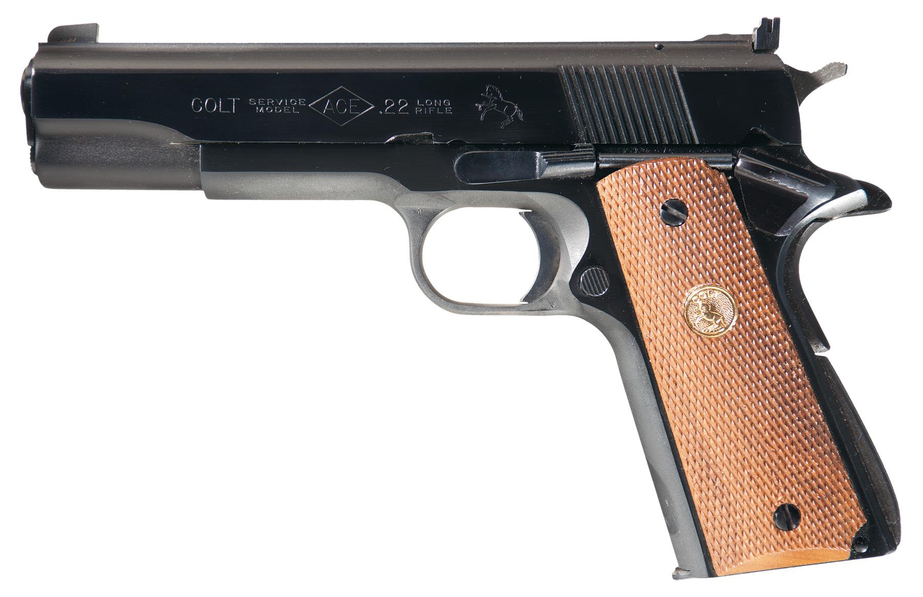 Colt Ace Service Model Pistol 22 LR | Rock Island Auction