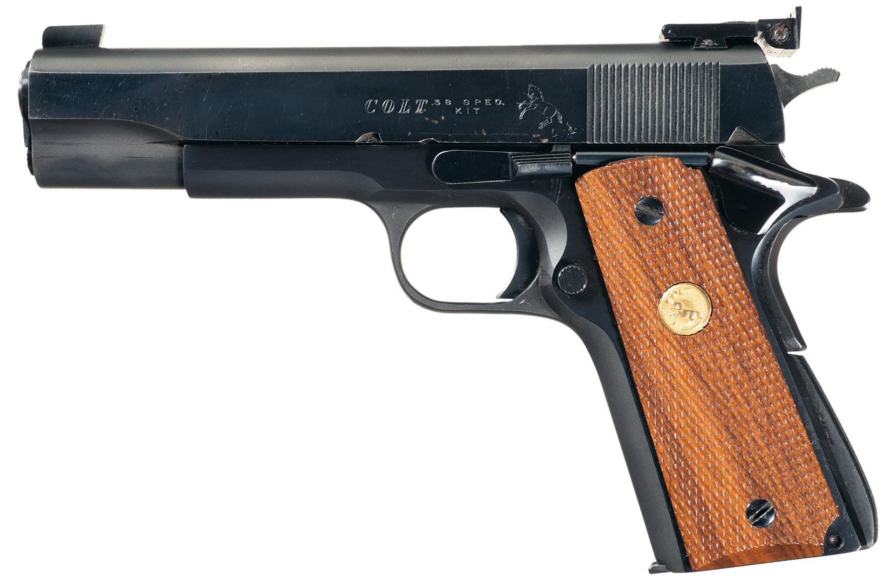 Exceptionally Scarce Colt '38 Special Kit' Semi-Automatic Pistol | Rock ...