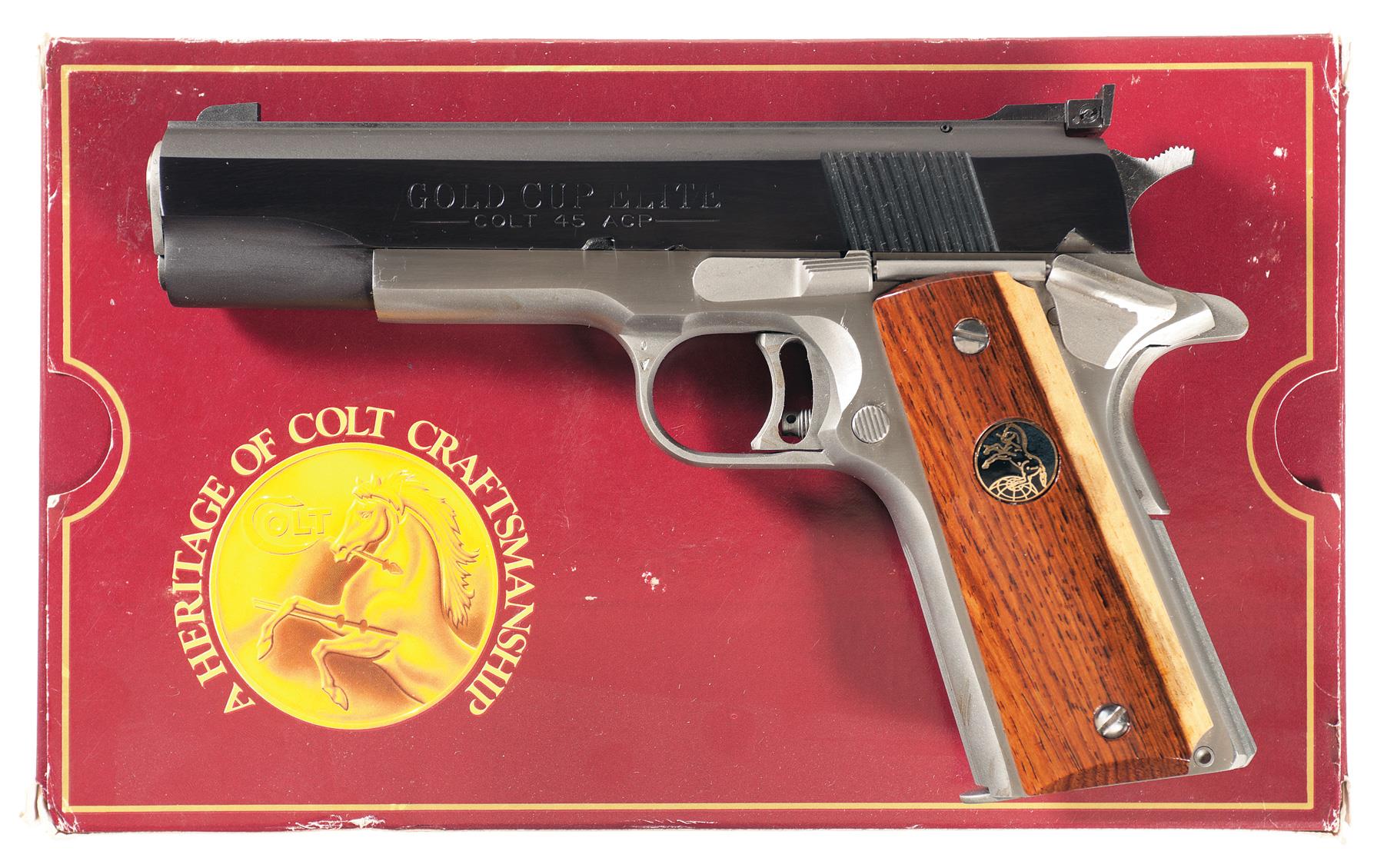 Colt Gold Cup Pistol 45 ACP