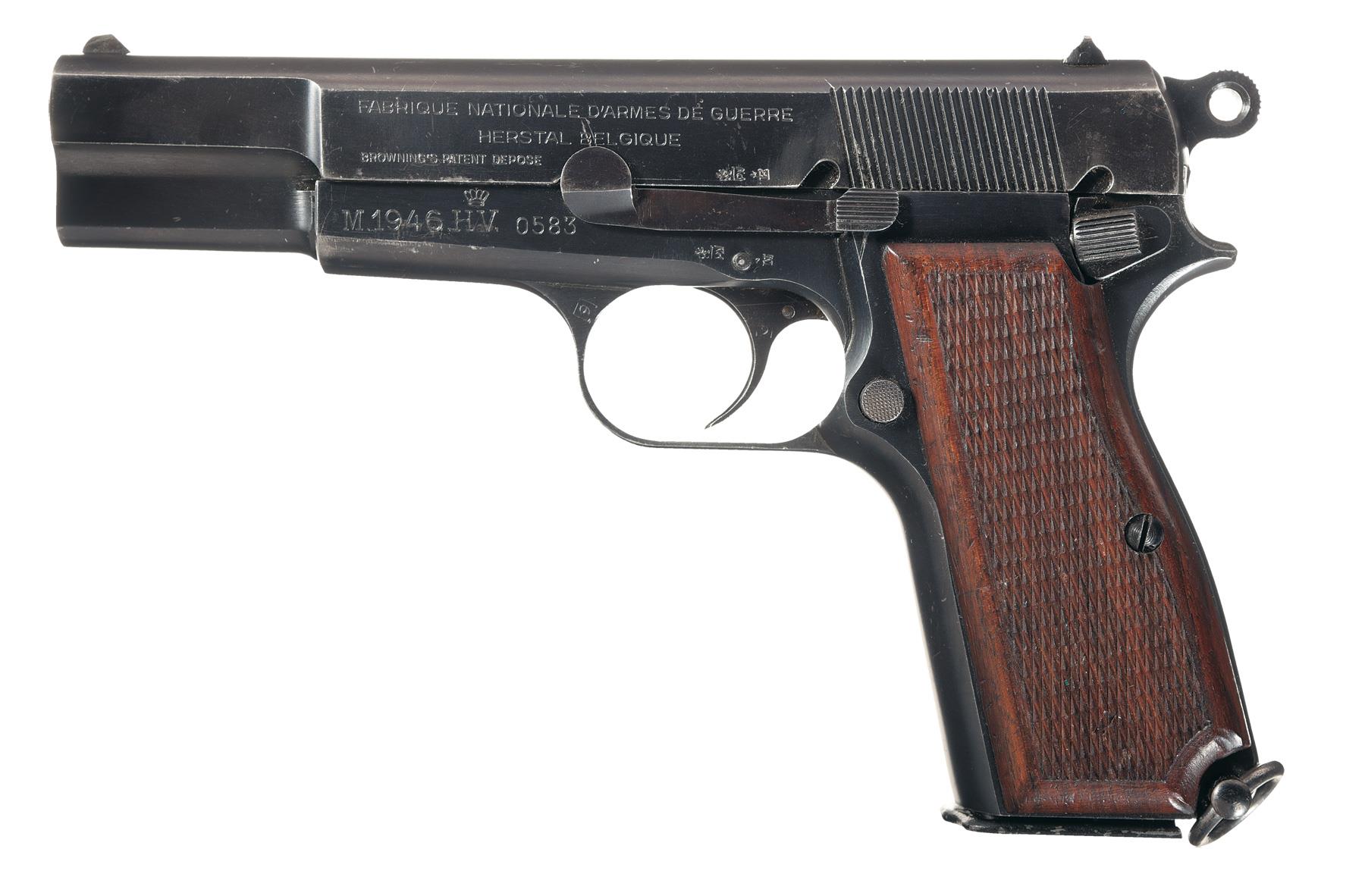 Fabrique Nationale 1935 Pistol 9 Mm Luger Rock Island Auction