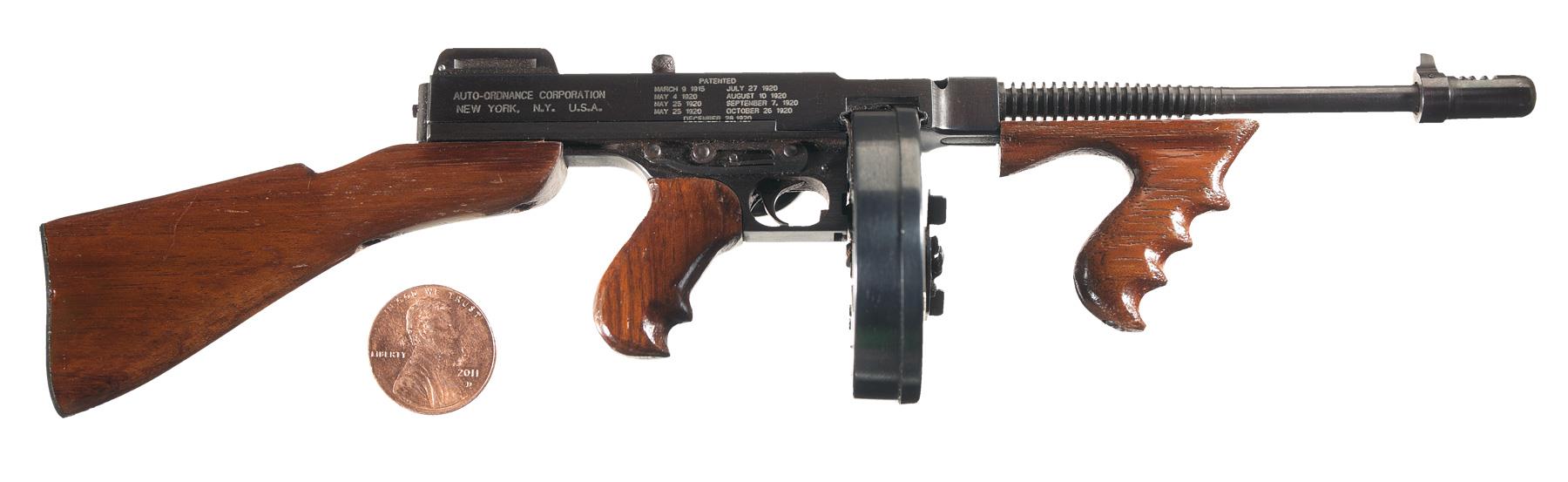 Miniature Auto-Ordnance Model 1928 Thompson Submachine Gun Miniature Auto-Ordnance Model 1928 Thompson Submachine Gun