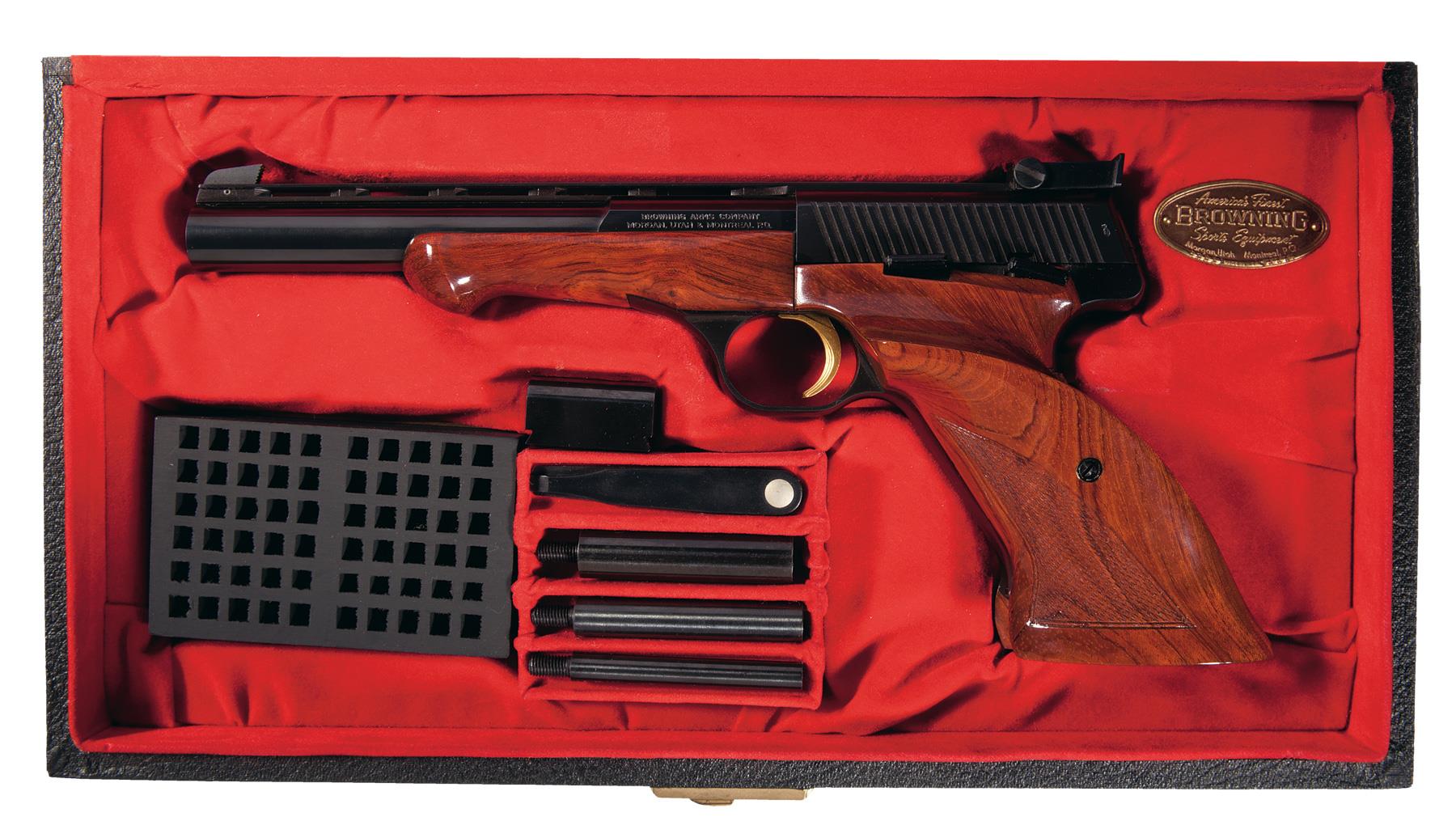 Browning Arms Medalist Pistol 22 Lr Rock Island Auction 4103