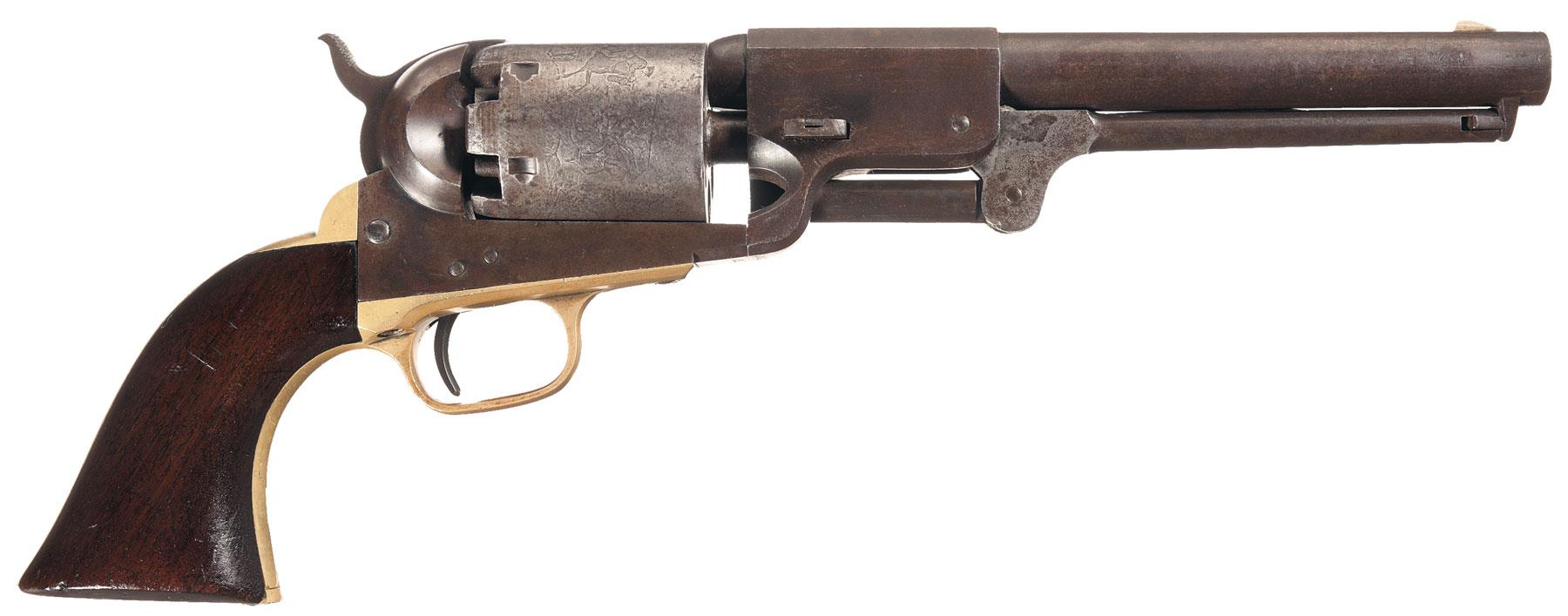 Colt 3rd Model Dragoon Percussion Revolver with 8 Inch Barrel | Rock ...