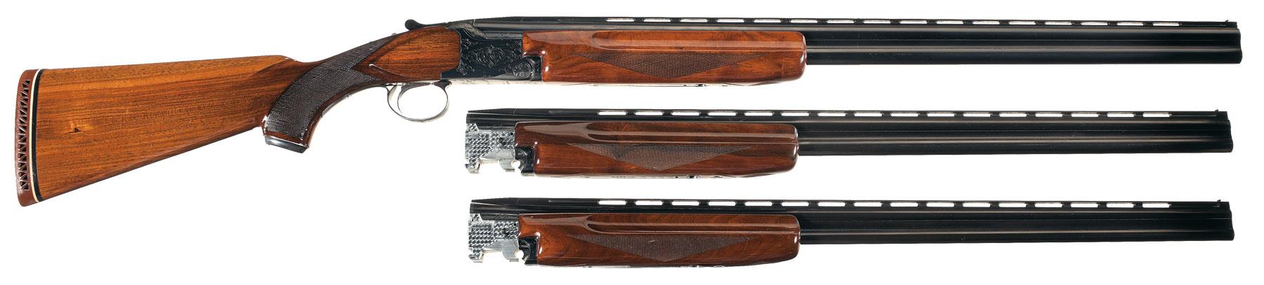 Winchester Model 101 Three Barrel Skeet Set Over/Under Shotgun | Rock ...