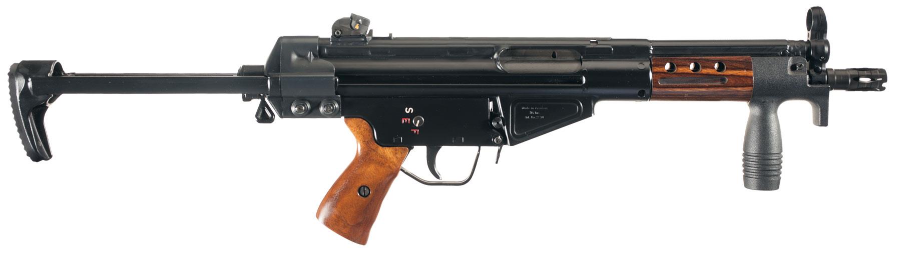 Heckler & Koch/Fleming Gun HK51 Machine gun 308 Win Rock Isl
