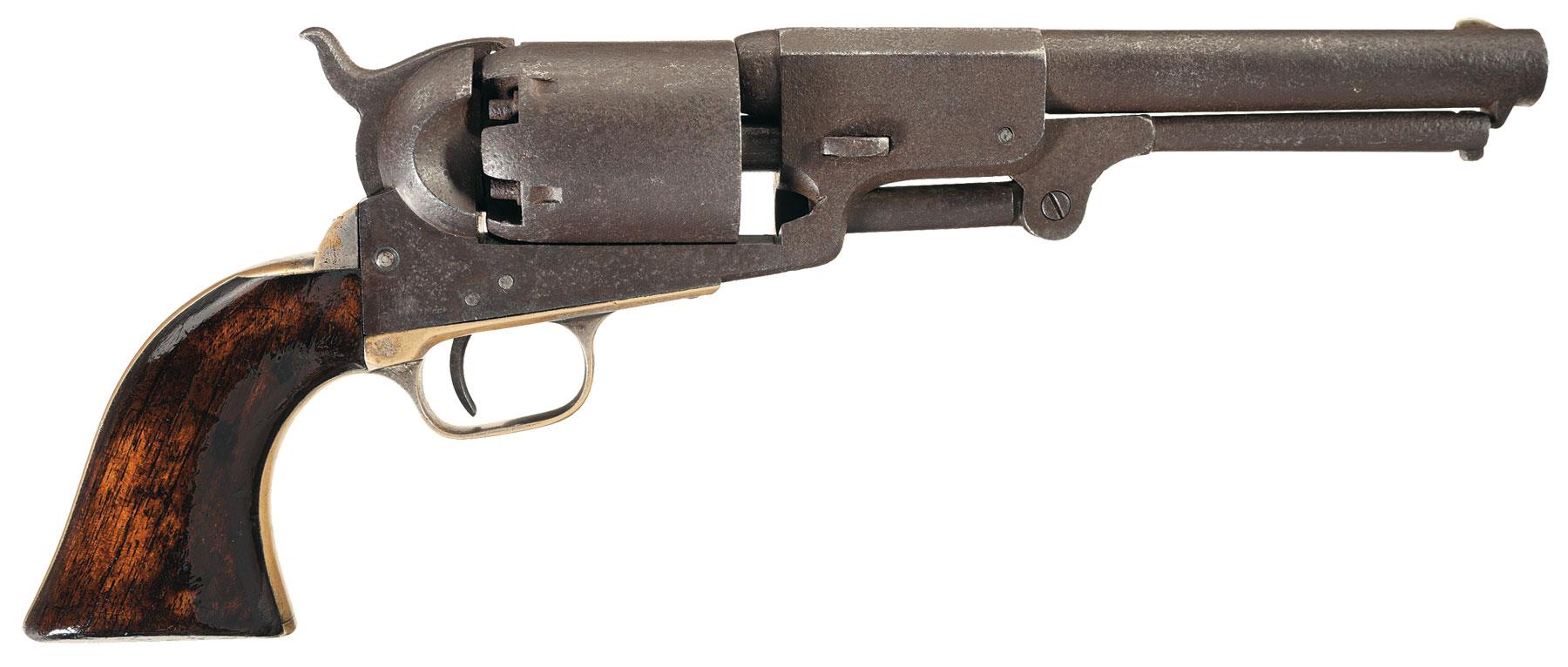 Scarce Colt Hartford English Dragoon Revolver | Rock Island Auction