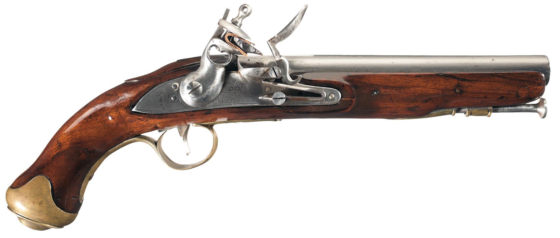 トイガン KTW flintlock pistol KTW Flintlock Pistol Airsoft Gun (Air Cocking Gun)