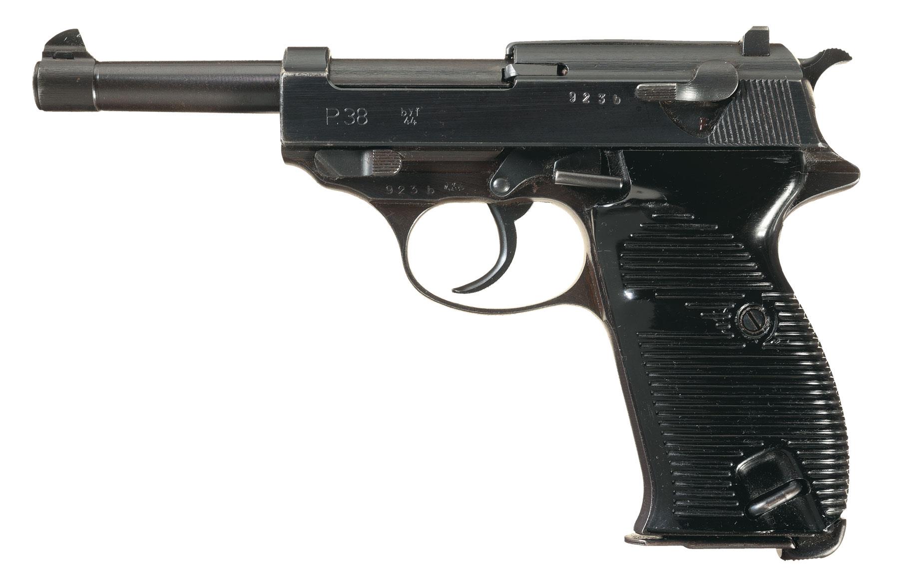 World War II Mauser 'byf/44' Code P38 Semi-Automatic Pistol | Rock ...