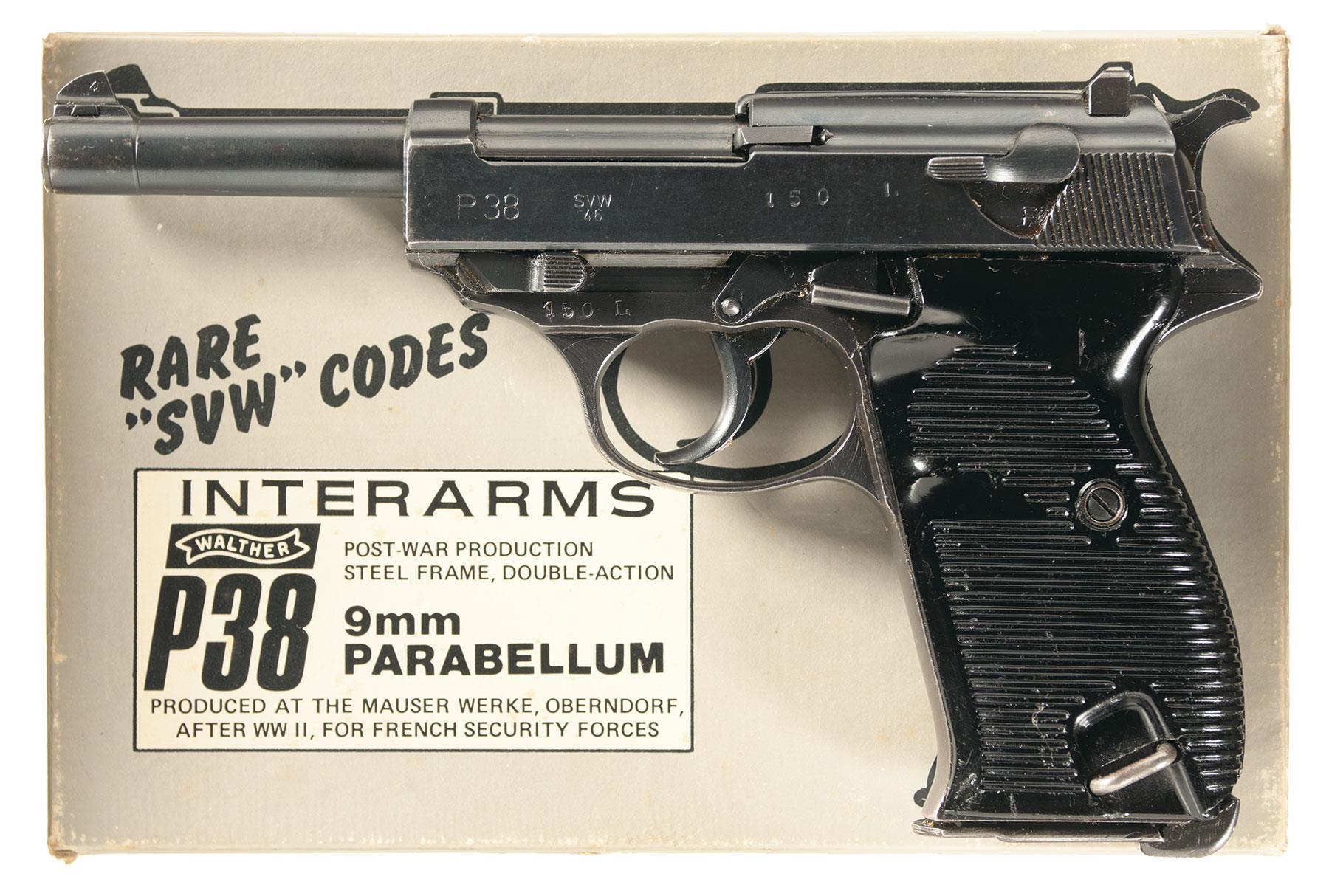 French Mauser 'SVW/46' Code P38 Semi-Automatic Pistol with Box