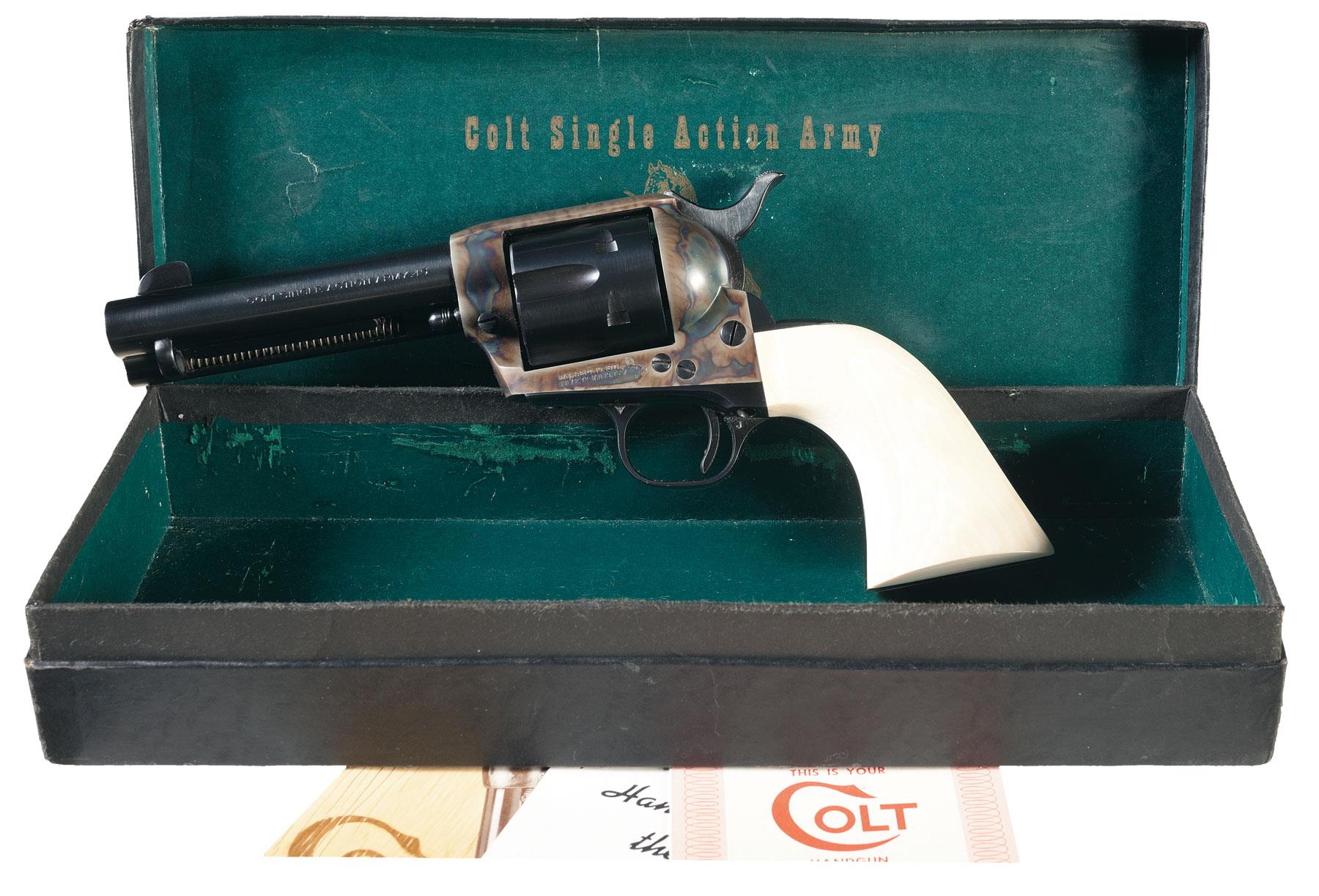 Colt Single Action Army Revolver 45 LC | Rock Island Auction