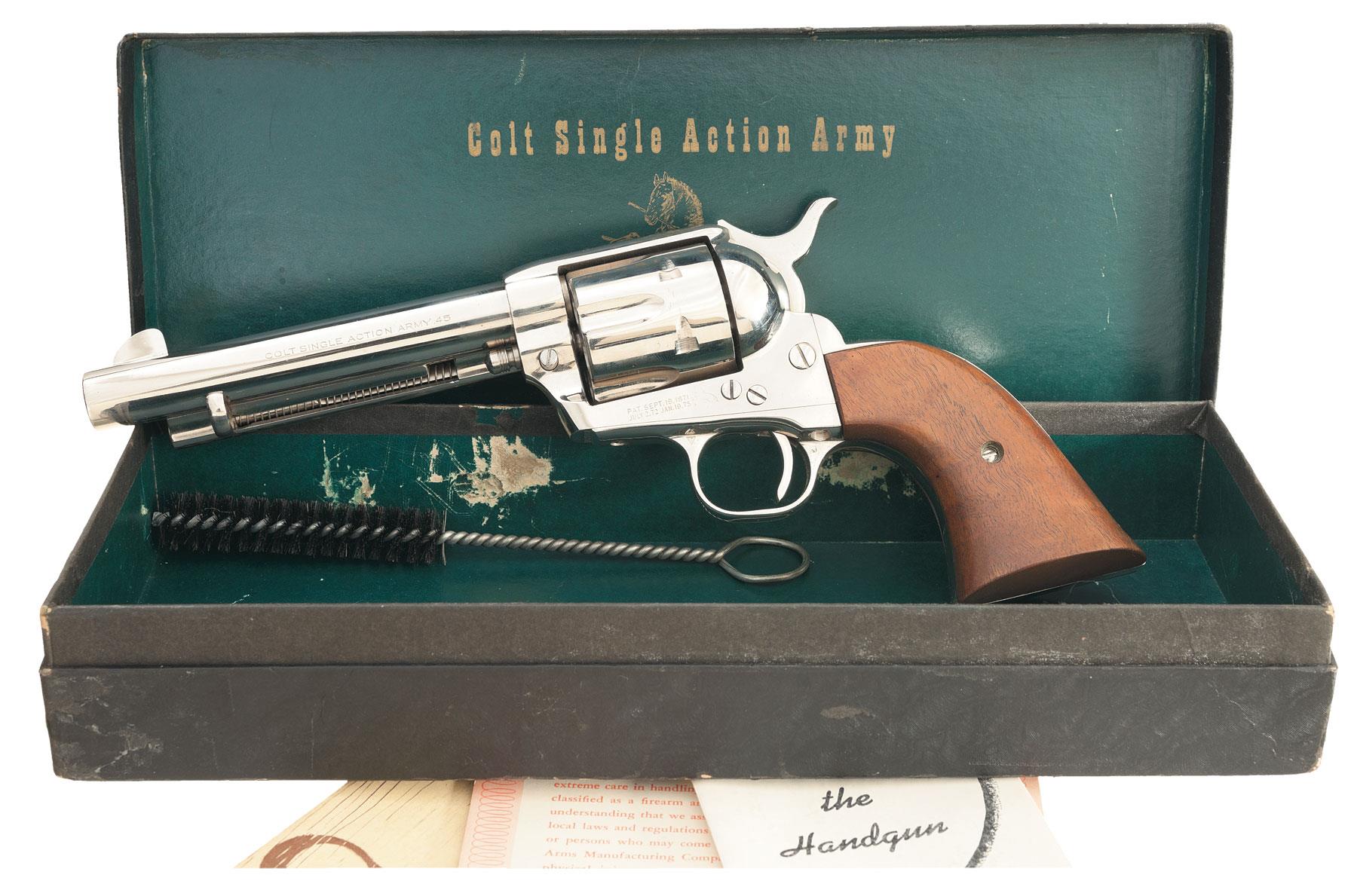 Colt Single Action Army Revolver 45 LC | Rock Island Auction